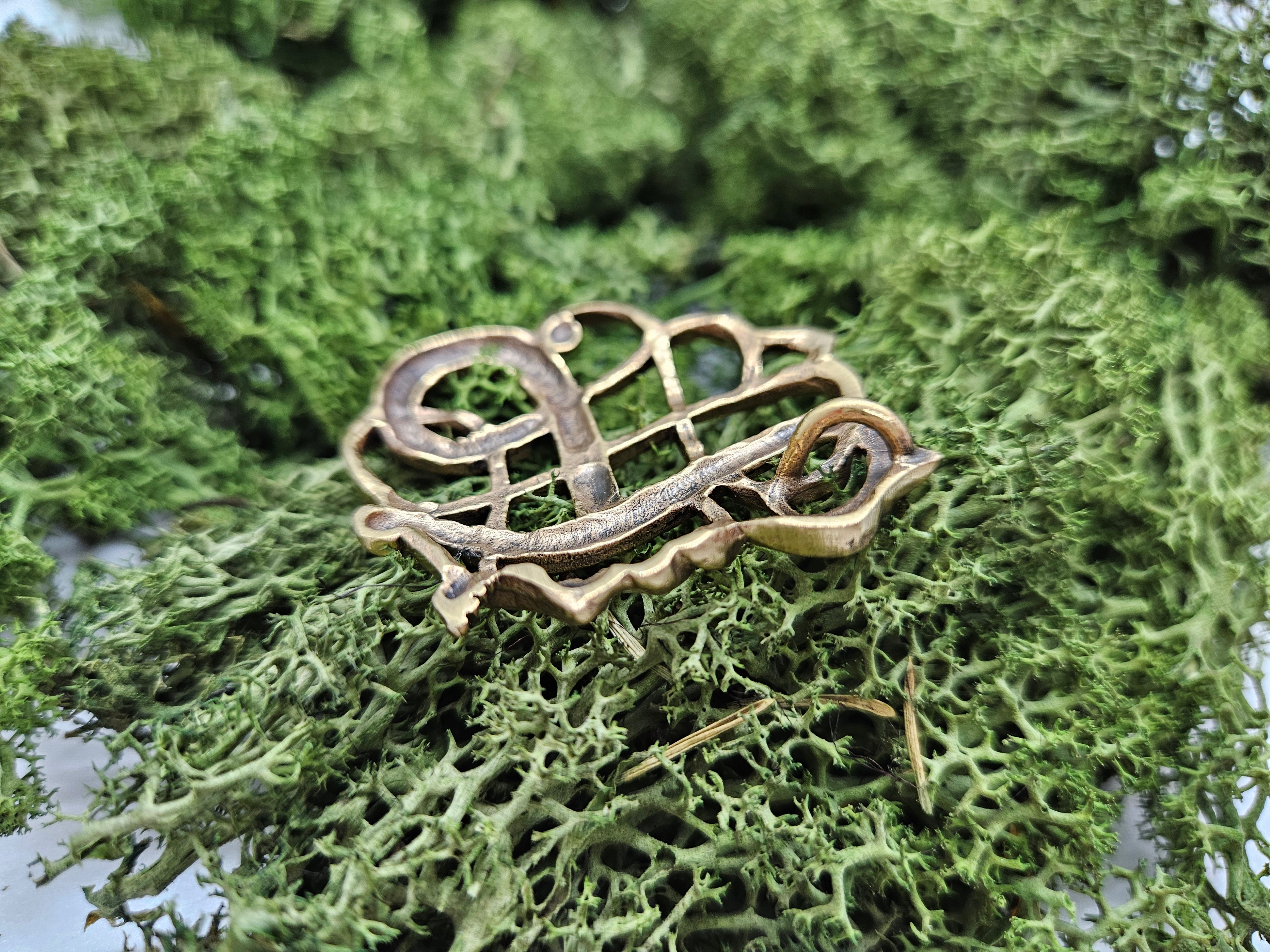 Nidhogg i Urnesstil - Bronsjeanheng