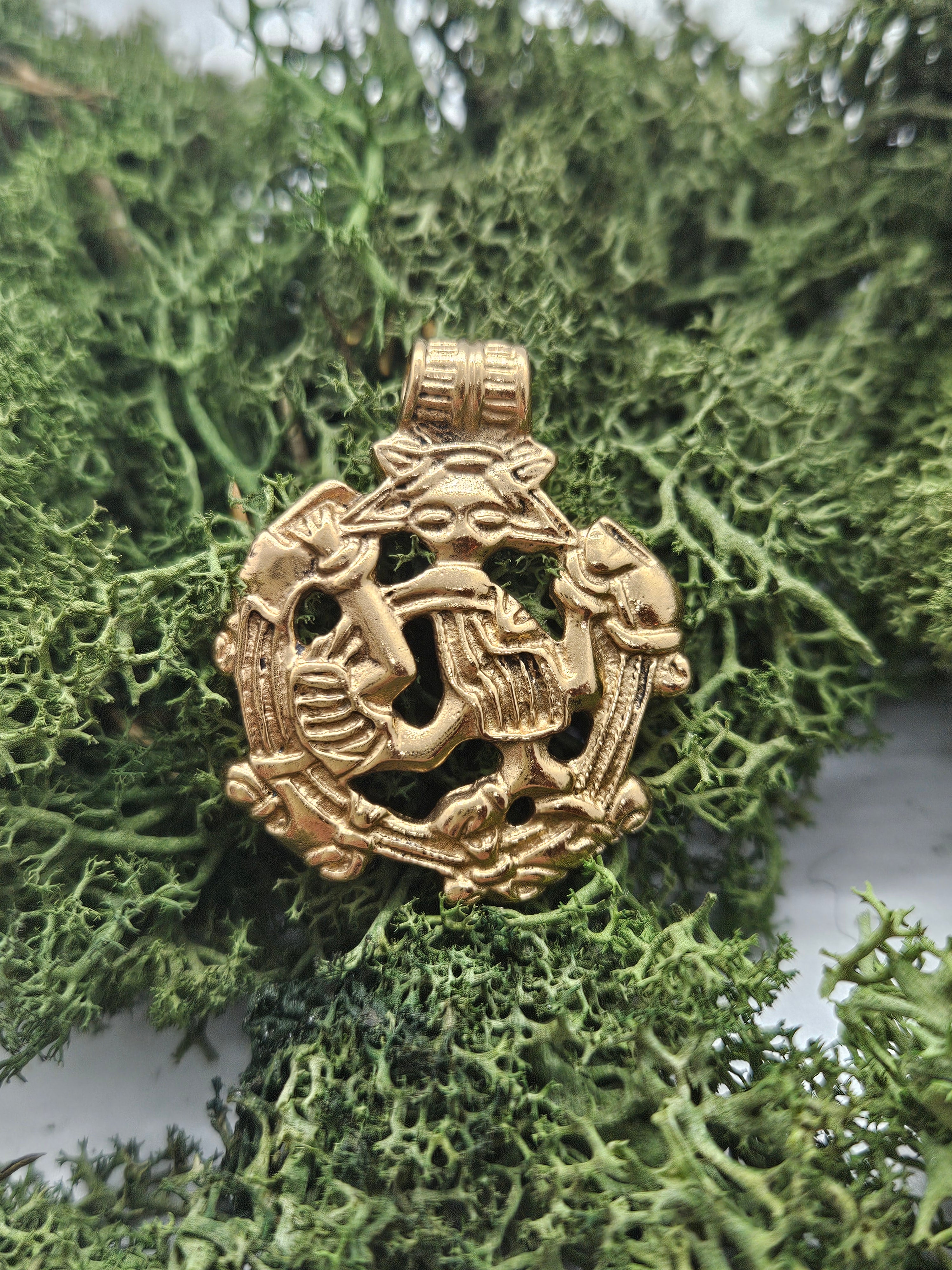 Gripedyret - Bronsjeanheng