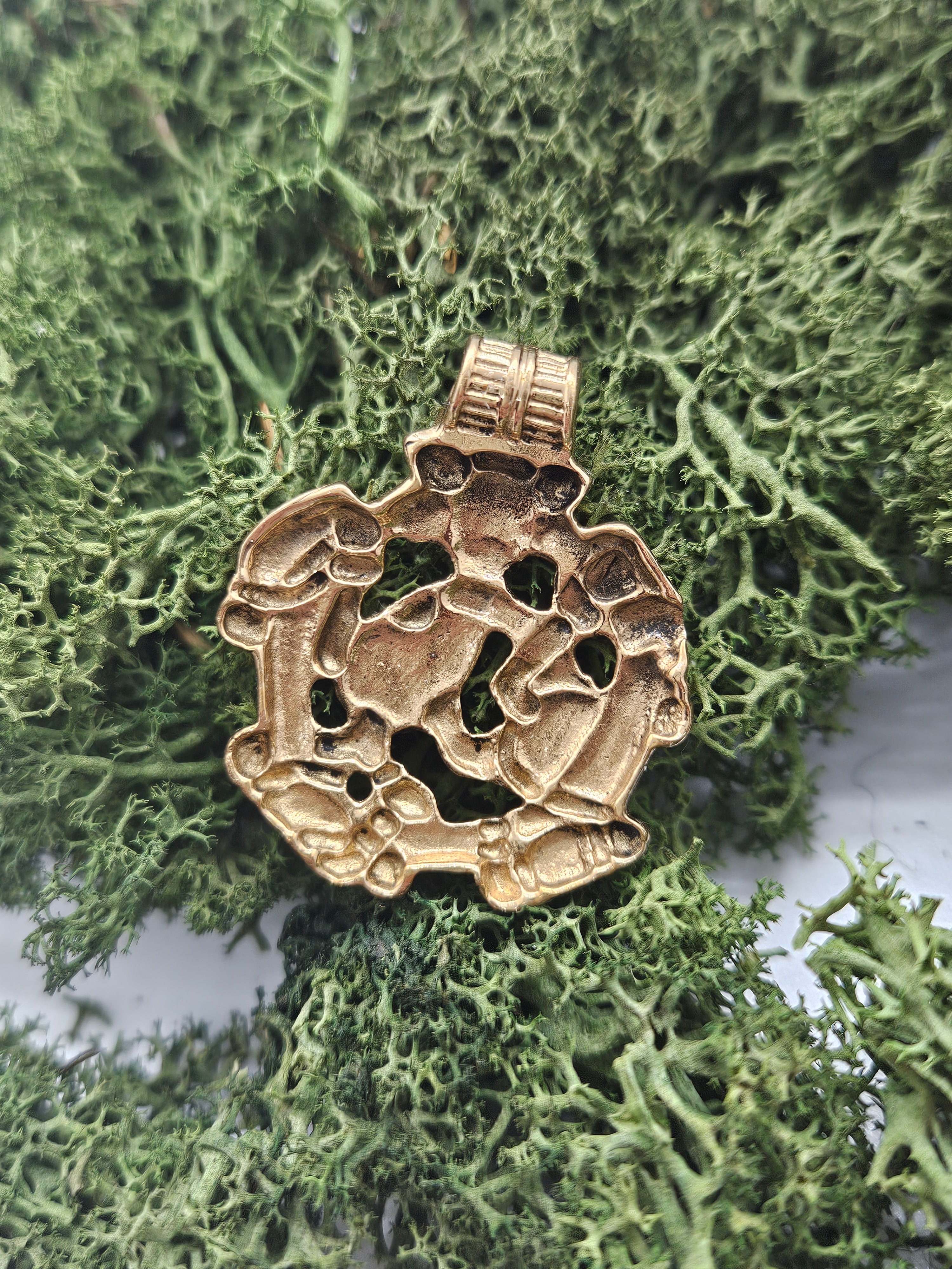 Gripedyret - Bronsjeanheng