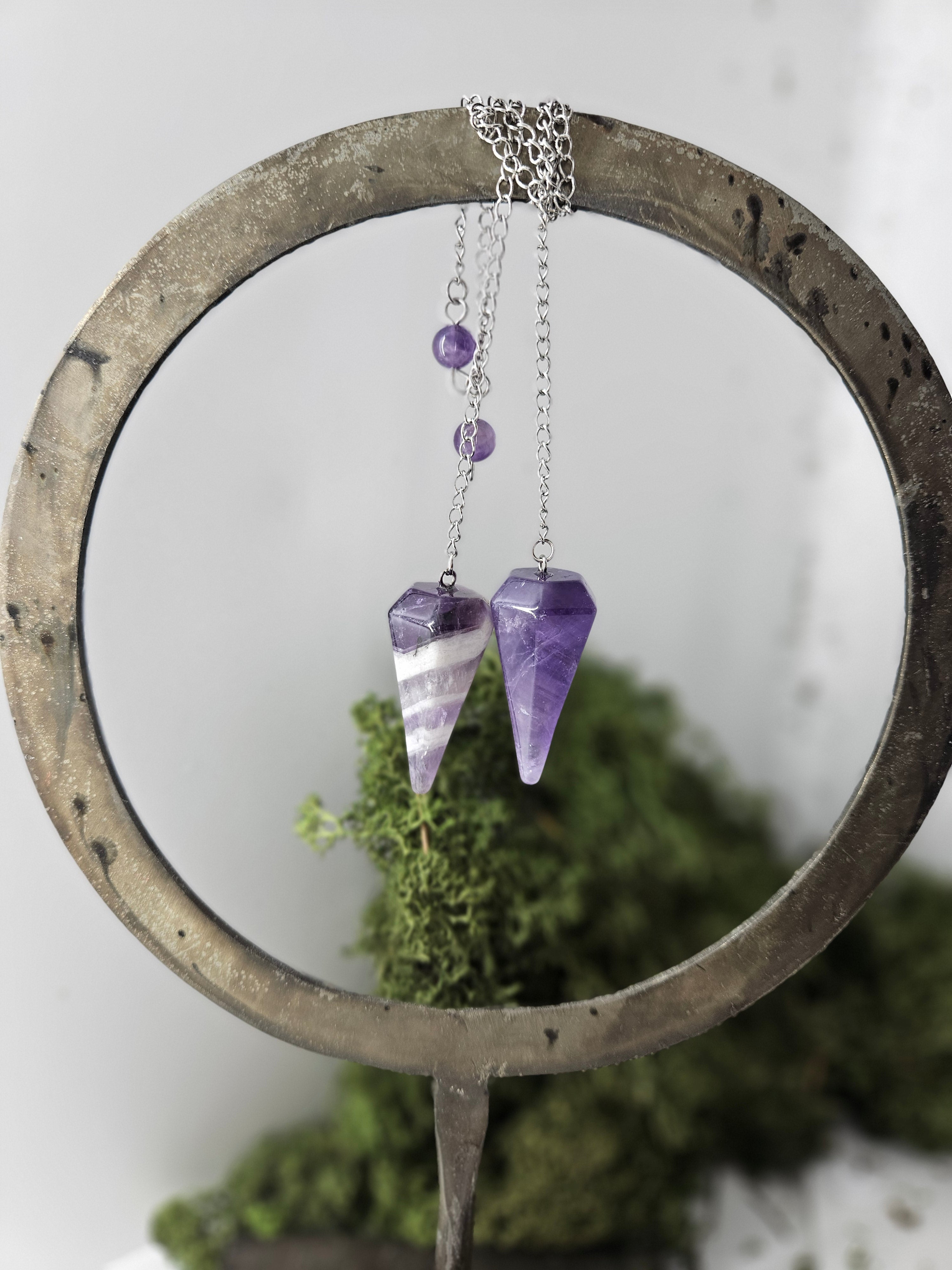 Ametyst Pendel - Spiss