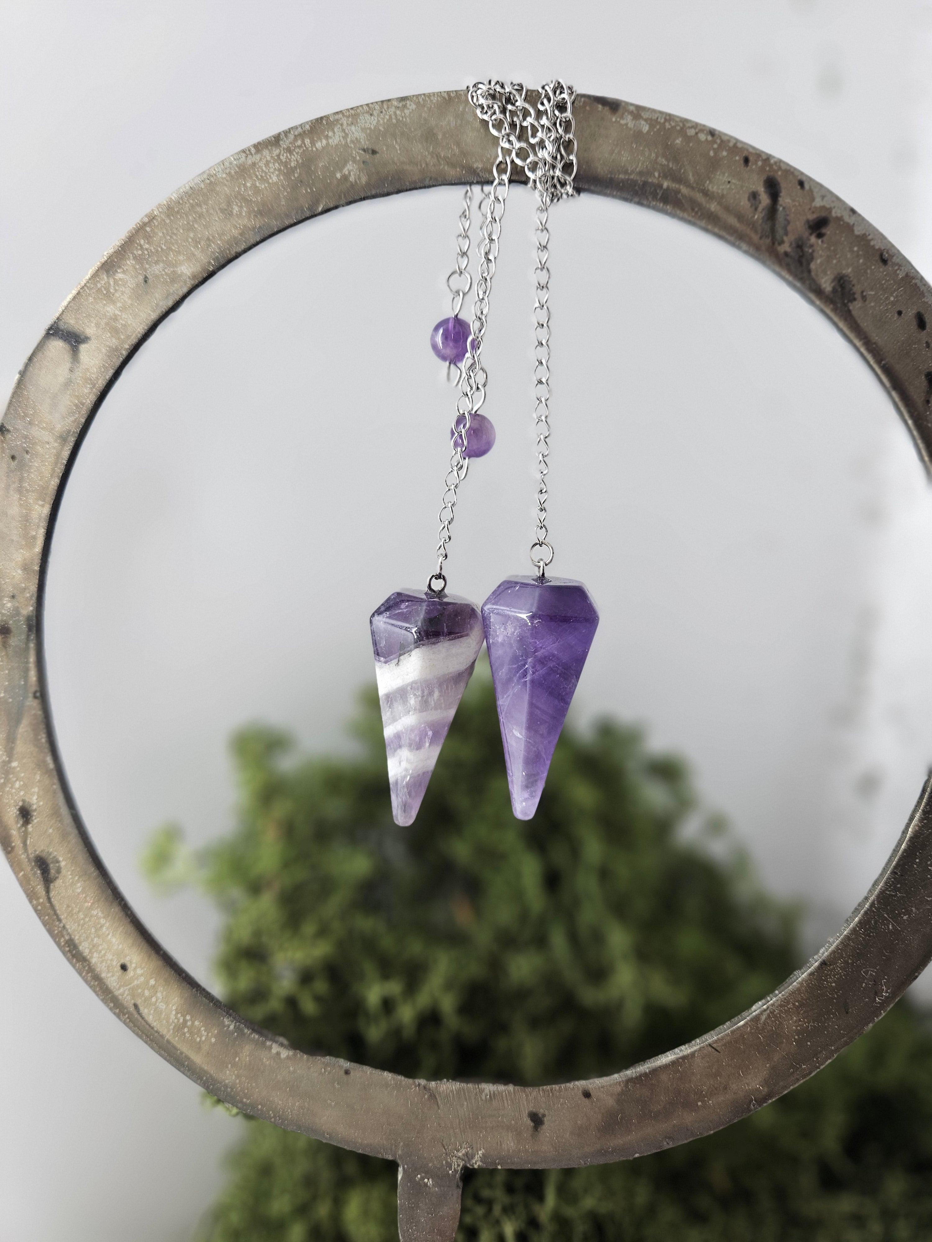 Ametyst Pendel - Spiss