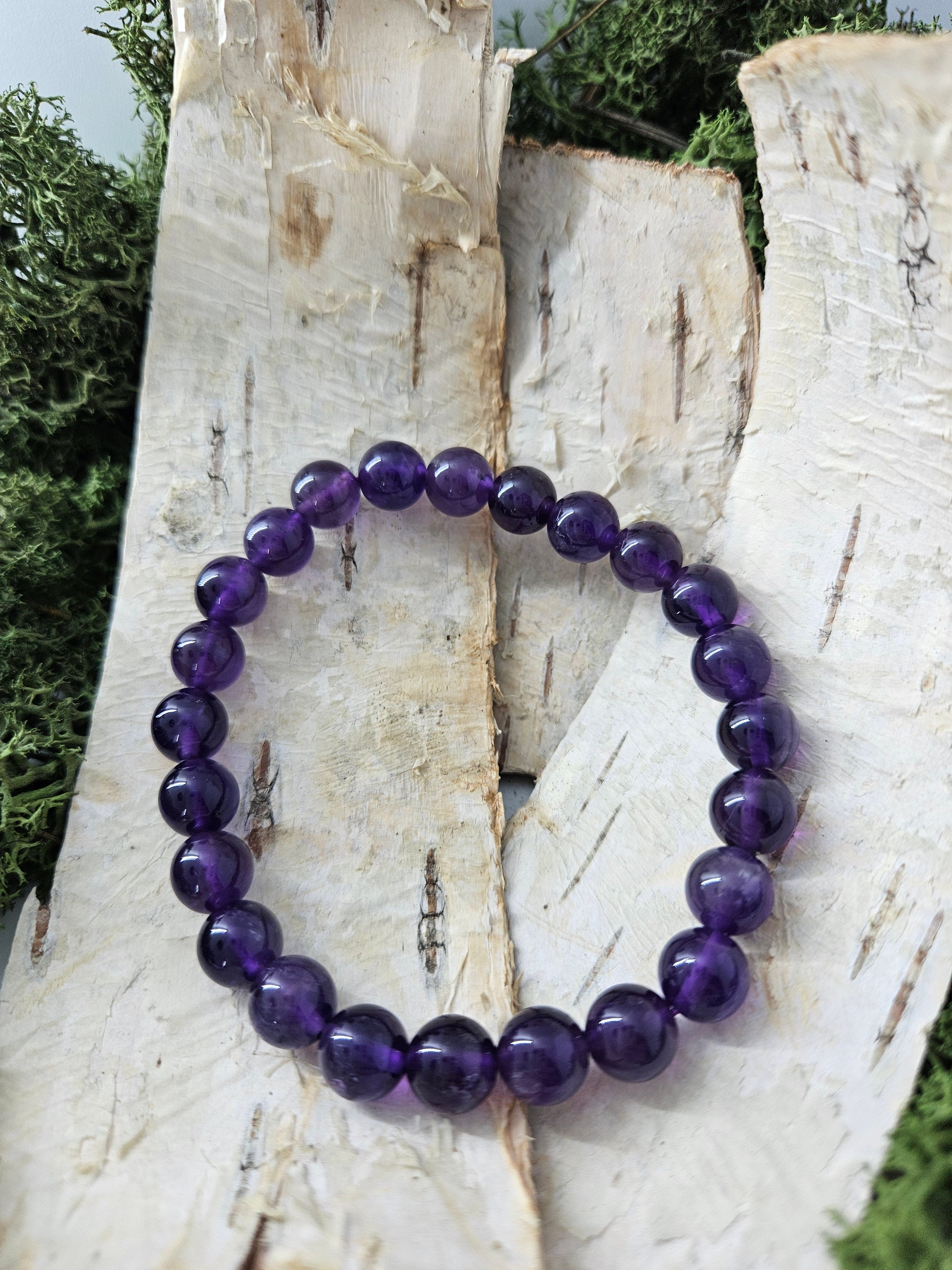 Ametyst Armbånd - AAA-kvalitet