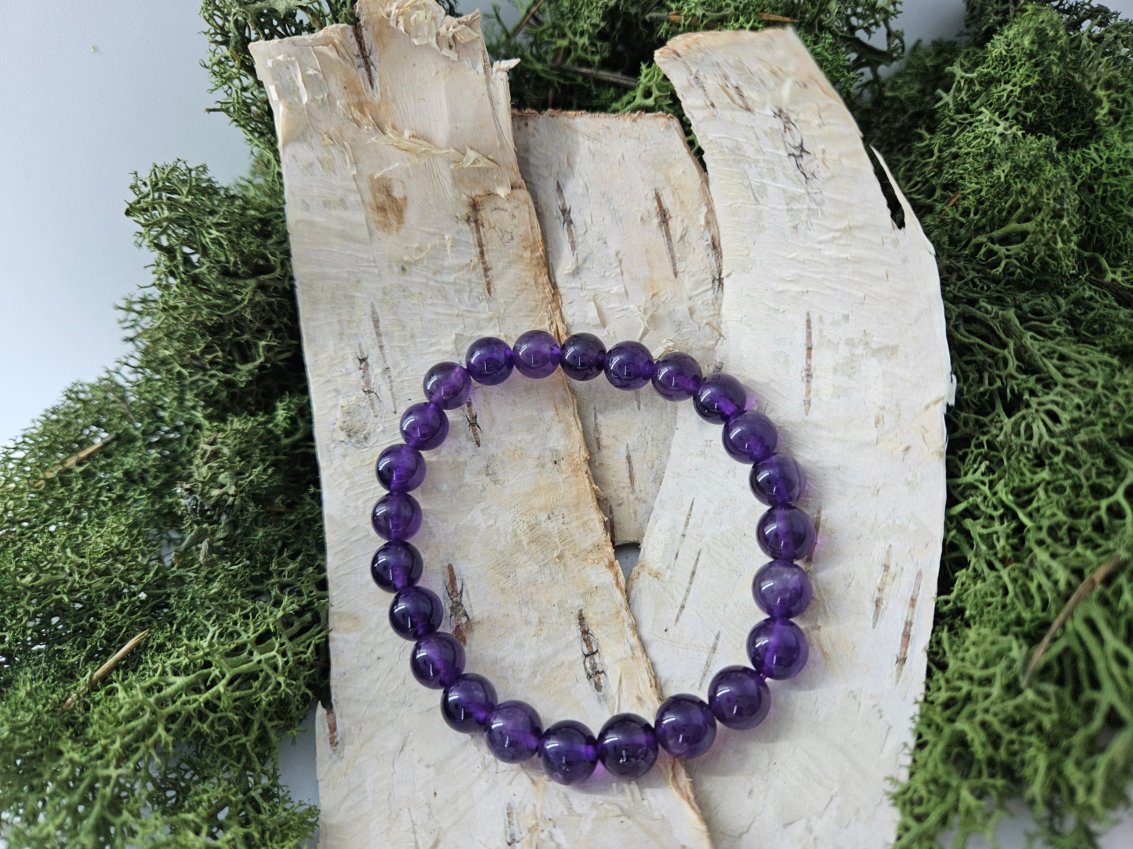 Ametyst Armbånd - AAA-kvalitet