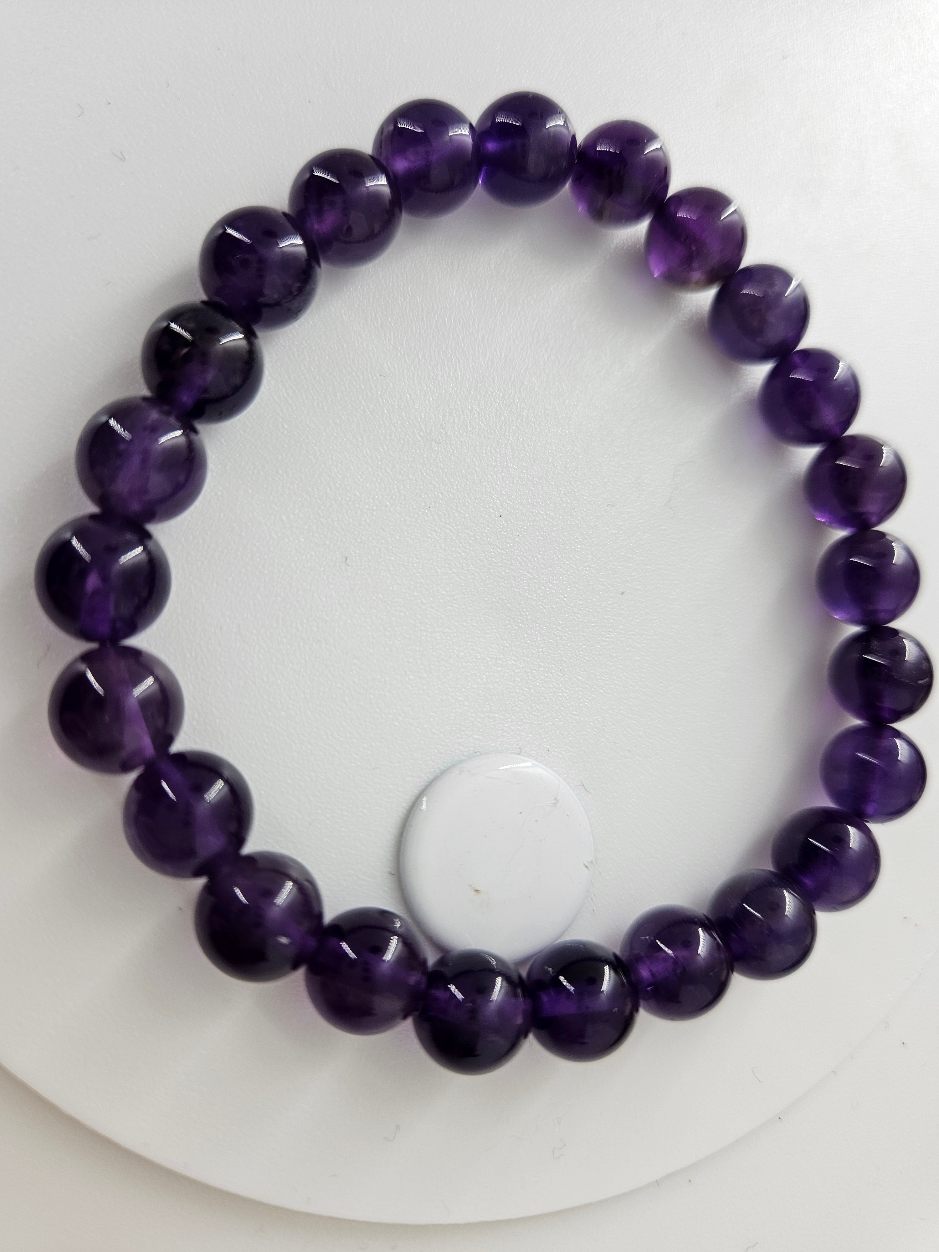 Ametyst Armbånd - AAA-kvalitet