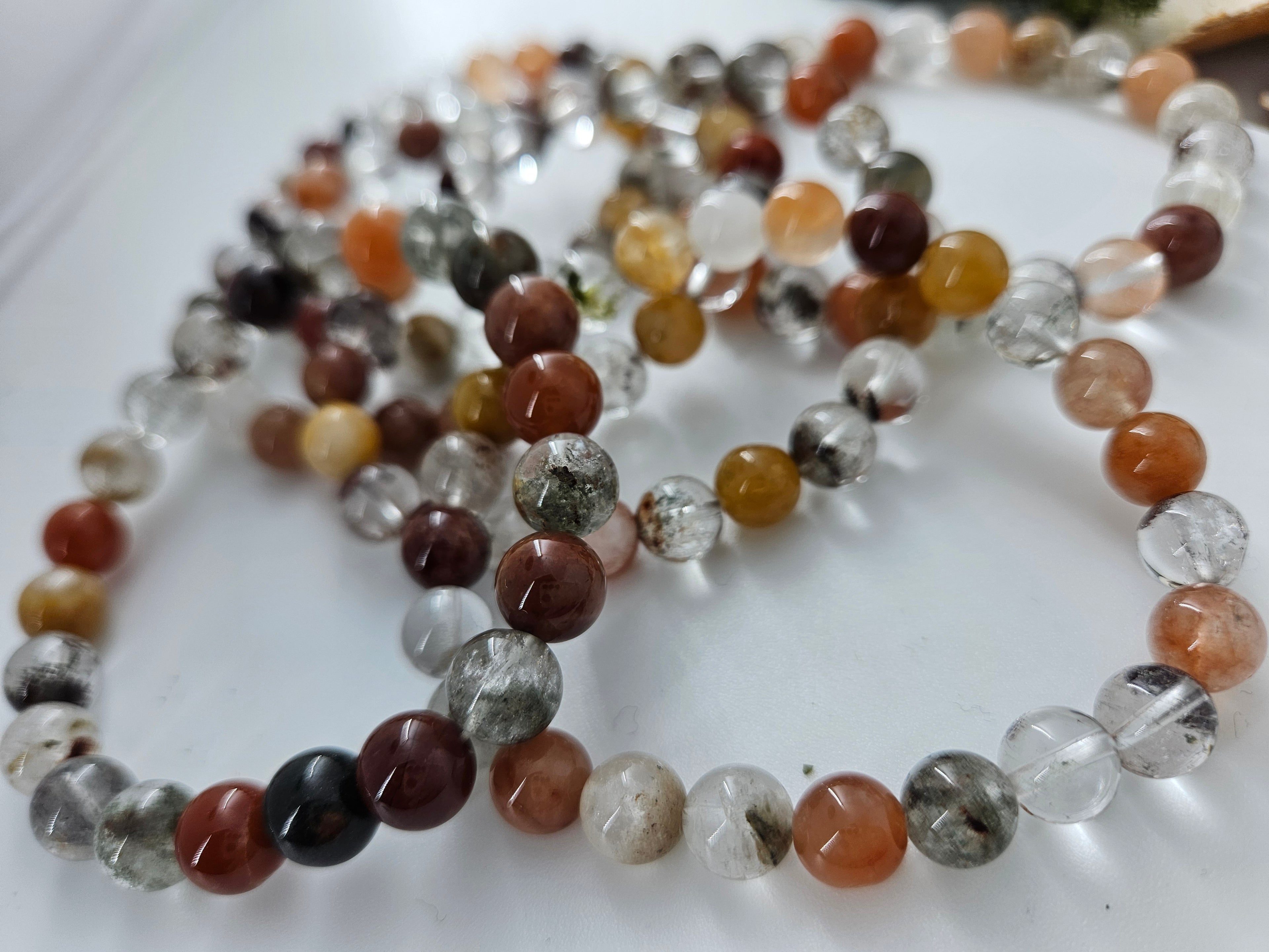 Inklusjonskvarts Armbånd