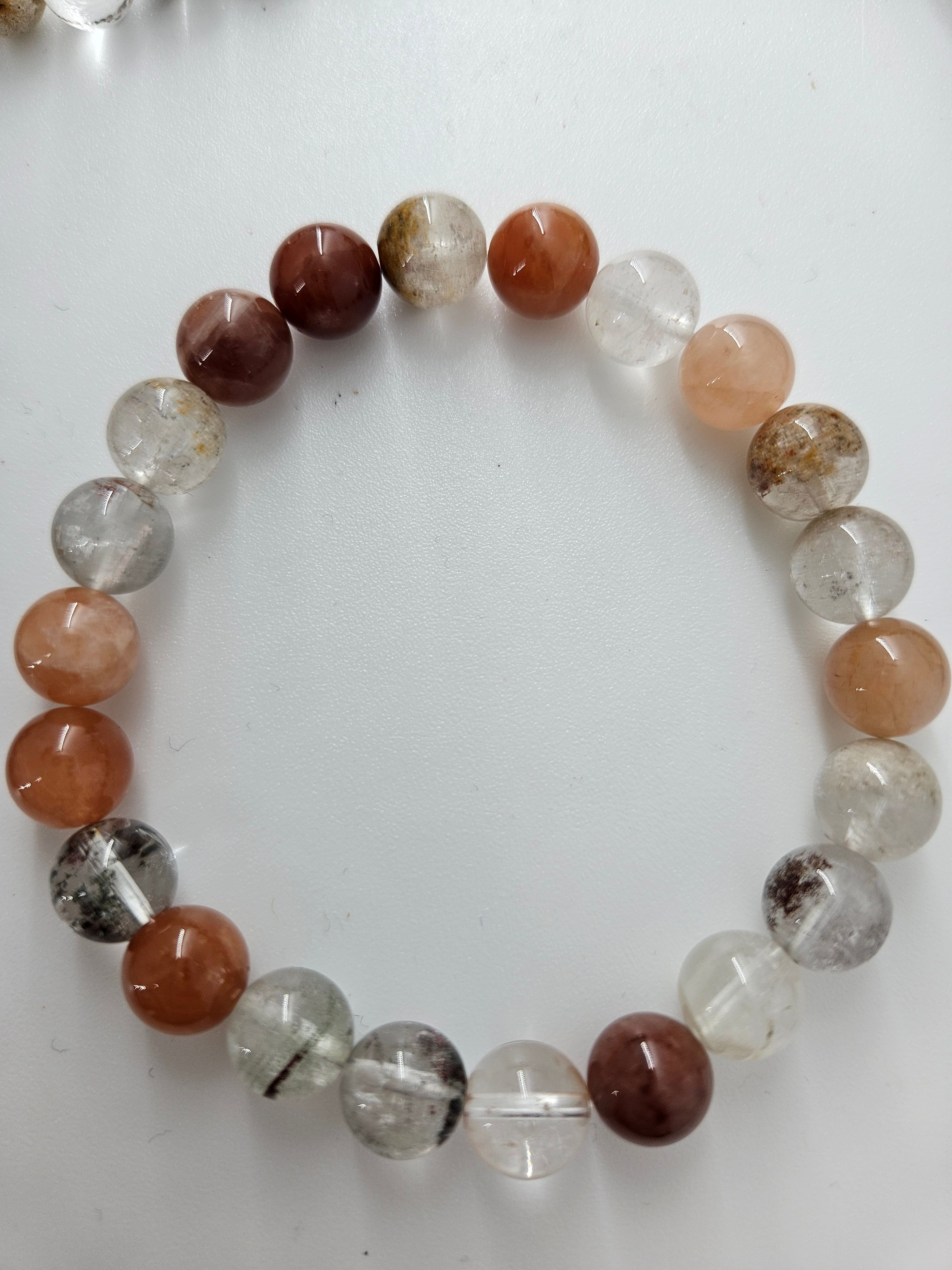 Inklusjonskvarts Armbånd