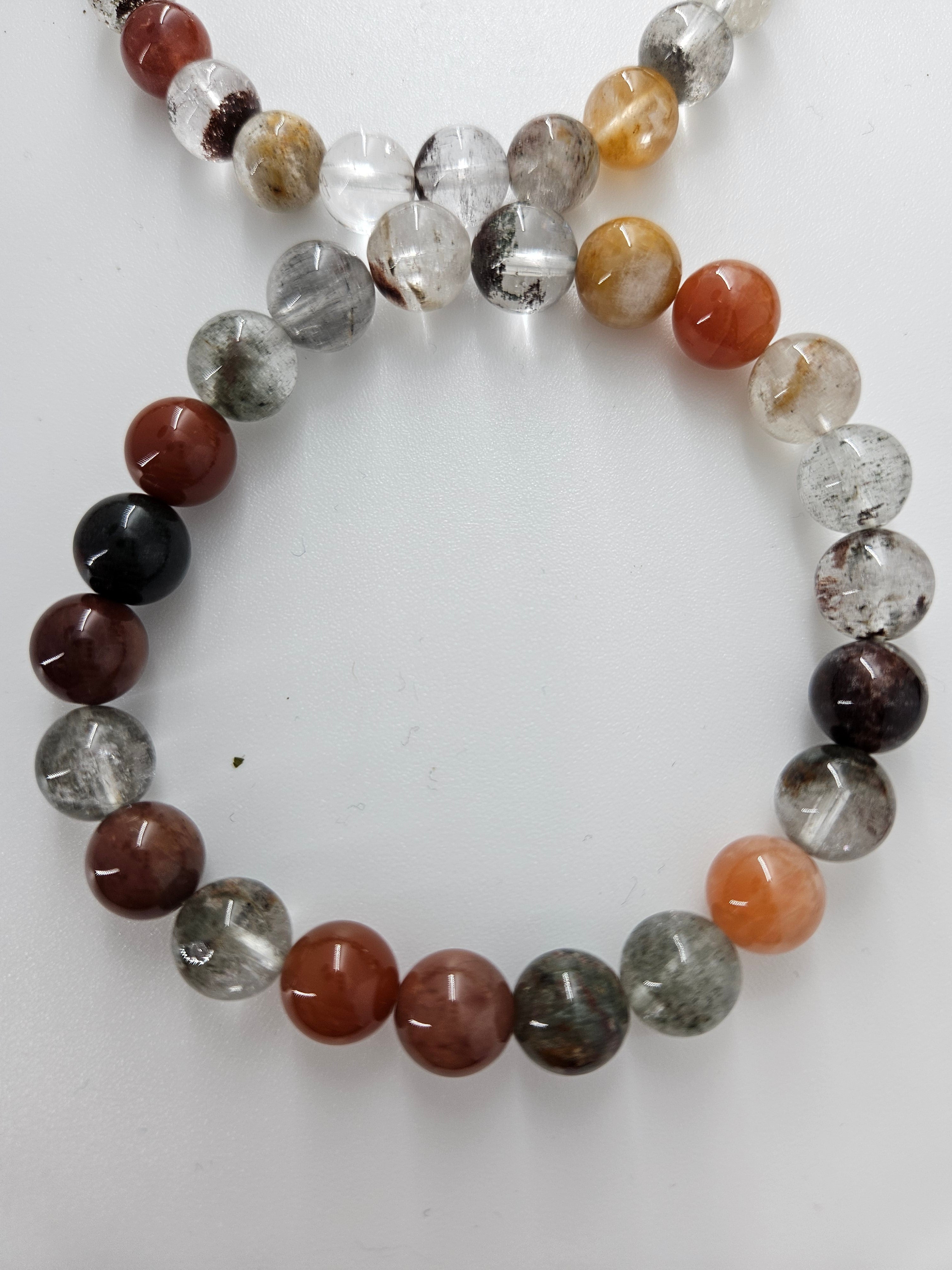 Inklusjonskvarts Armbånd