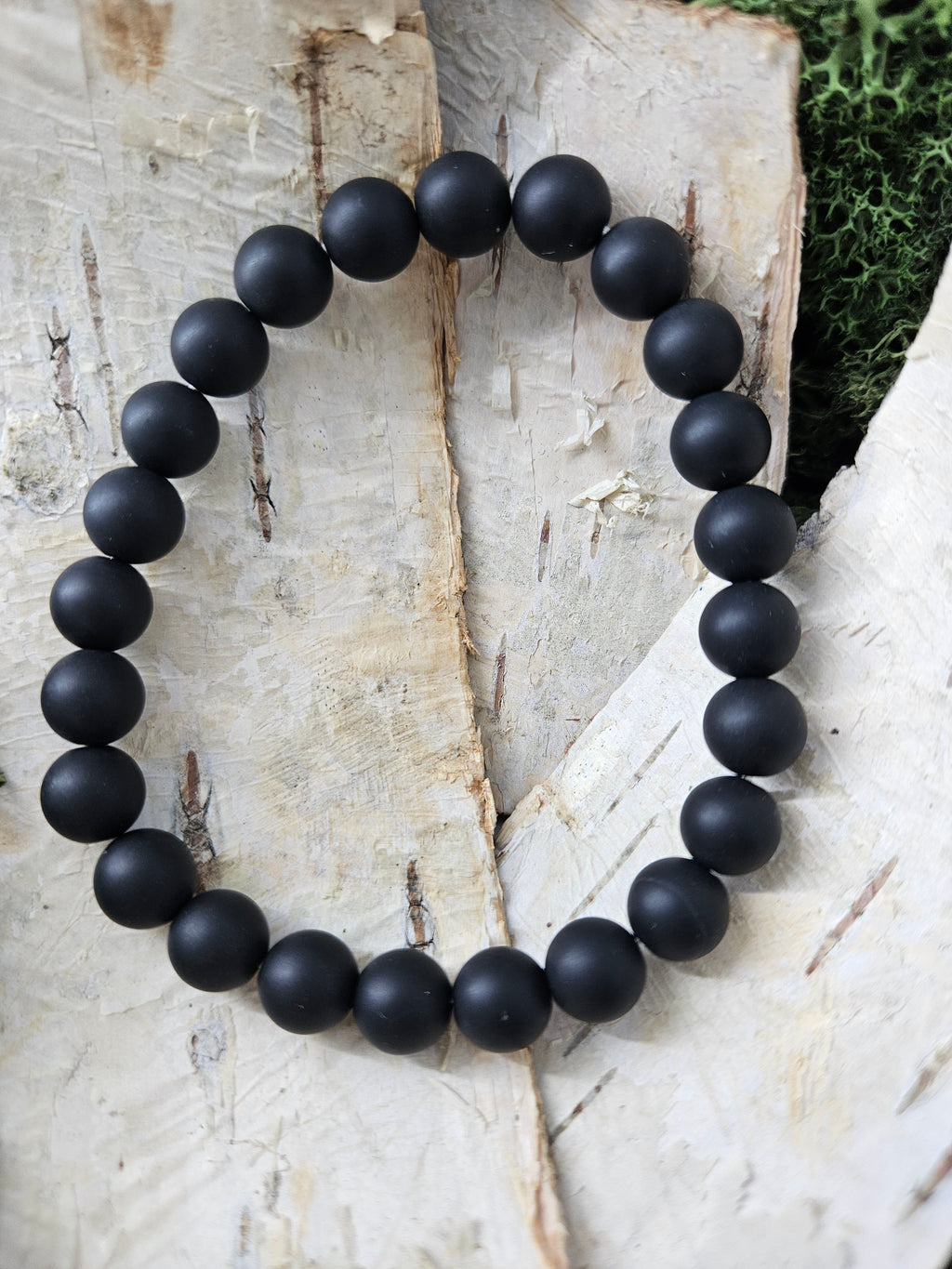 Sort Onyx Armbånd