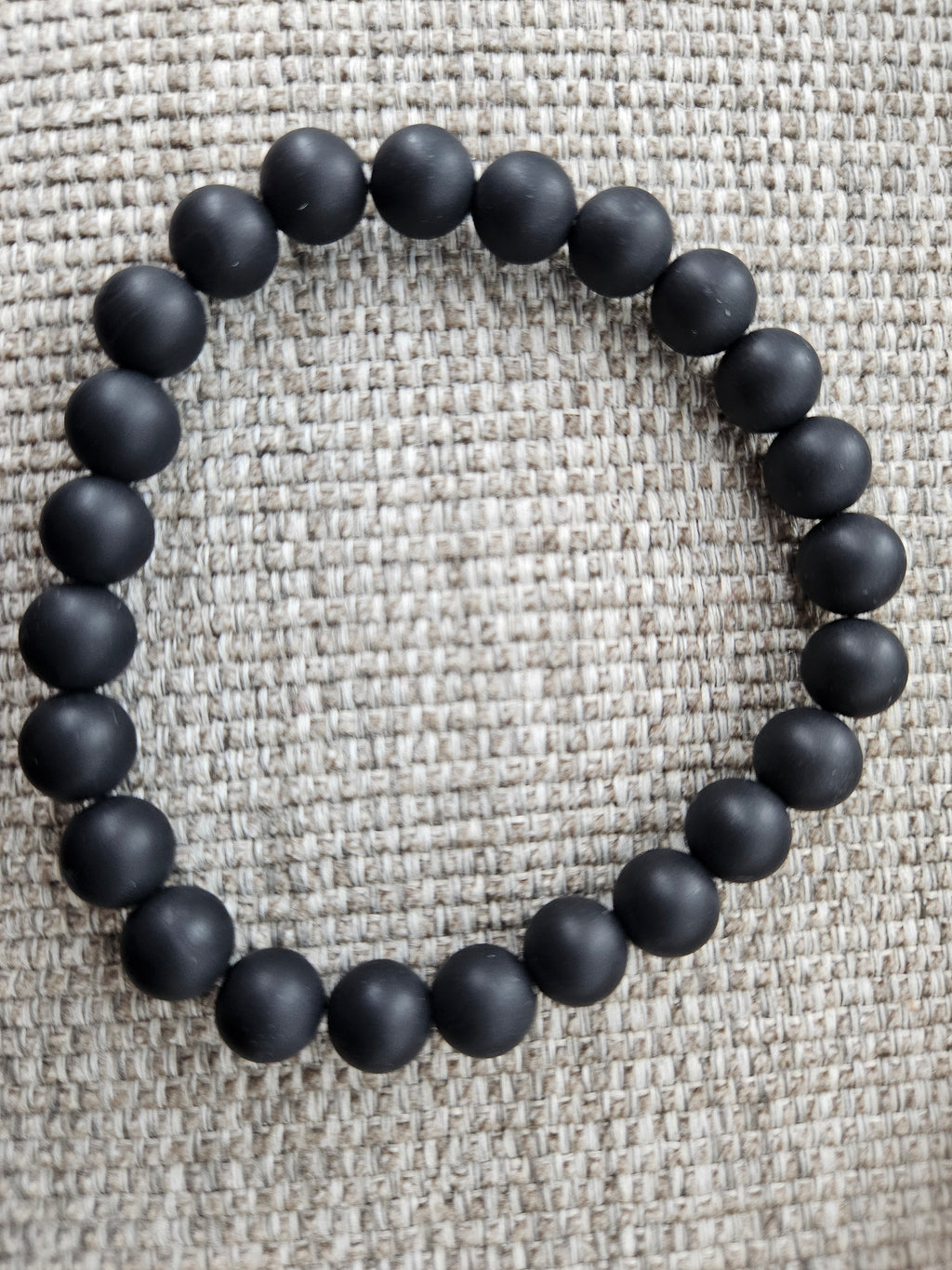 Sort Onyx Armbånd
