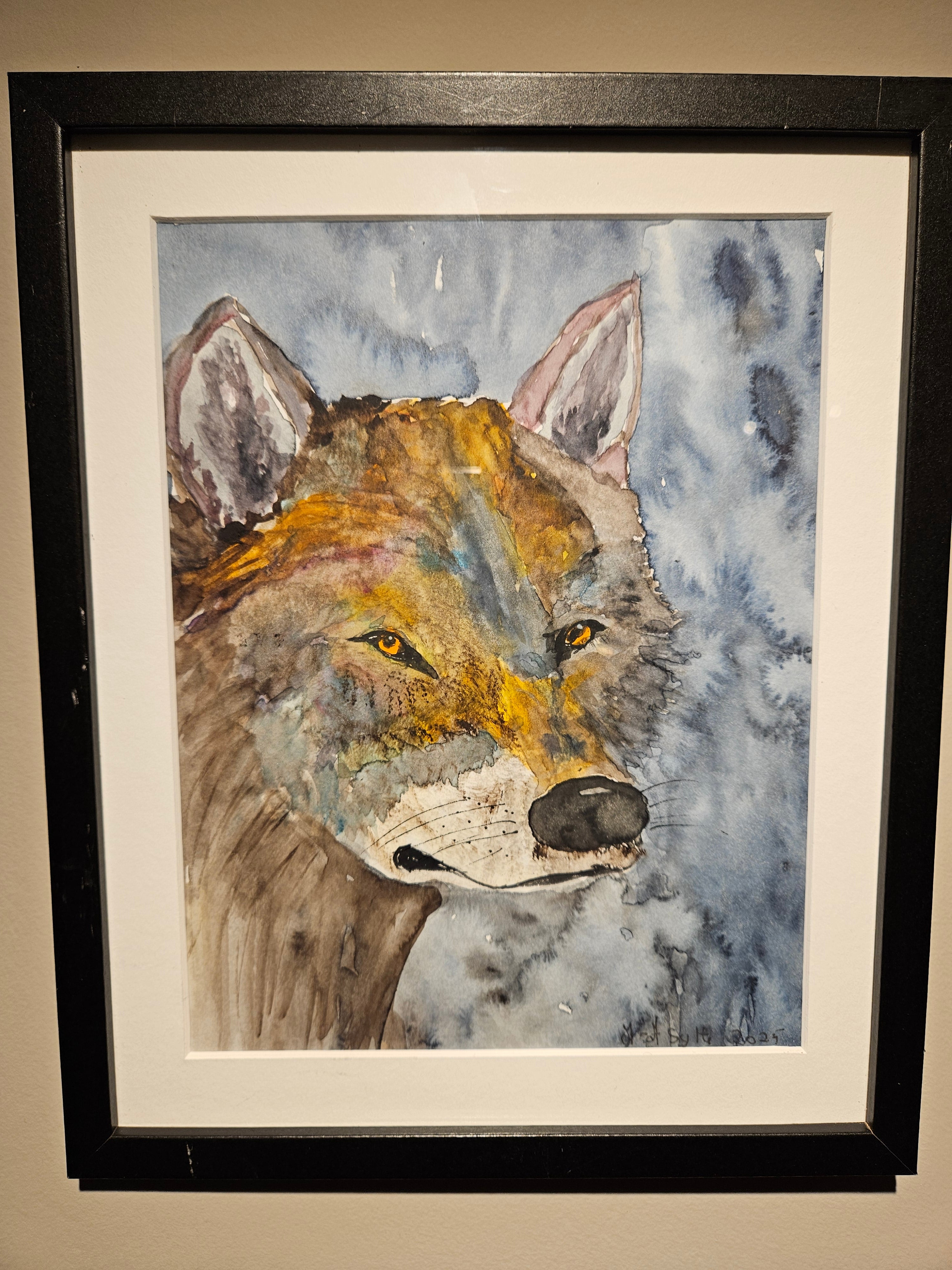 Ulv 10 - Medium Akvarell