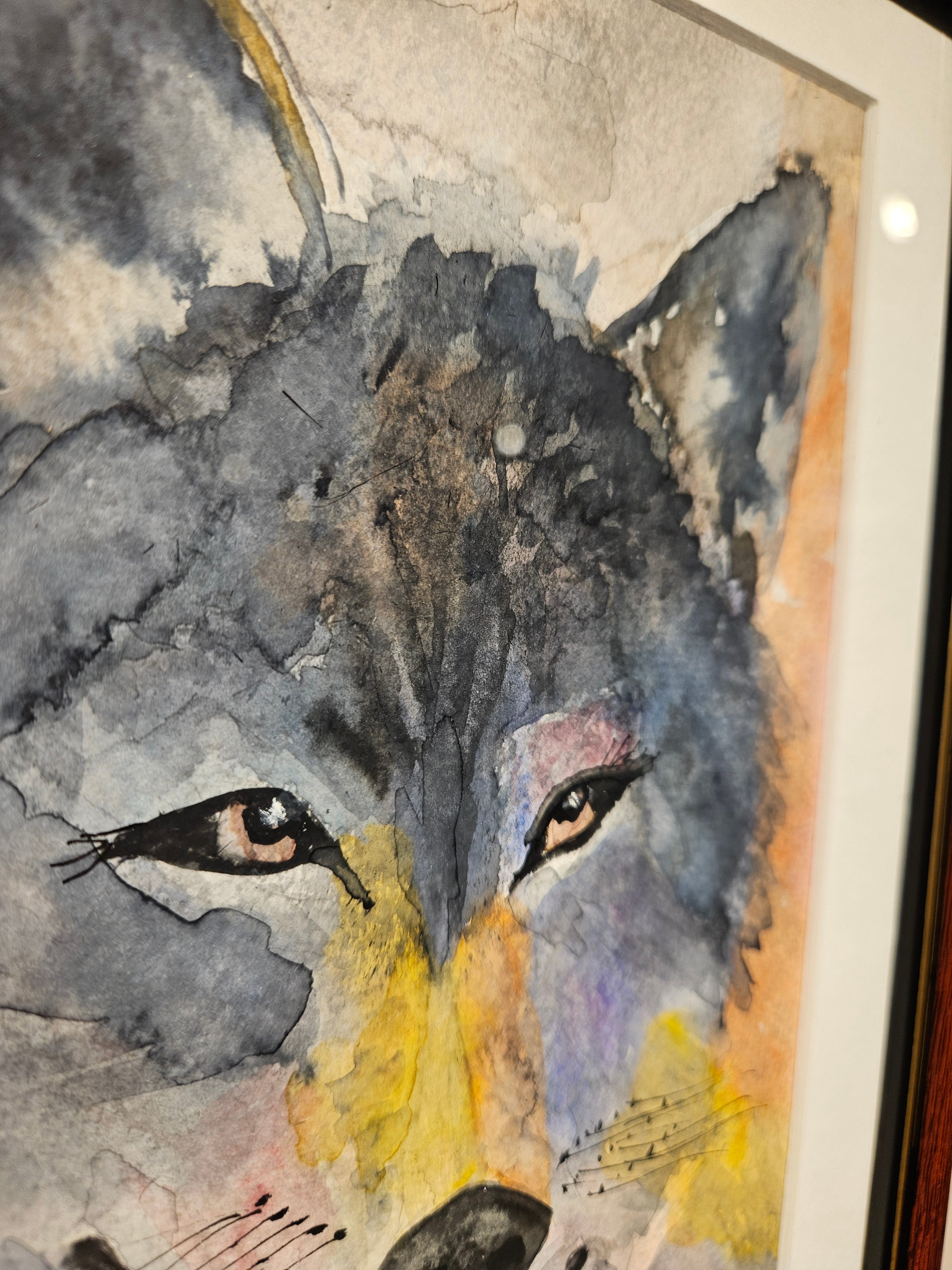 Ulv 9 - Medium Akvarell