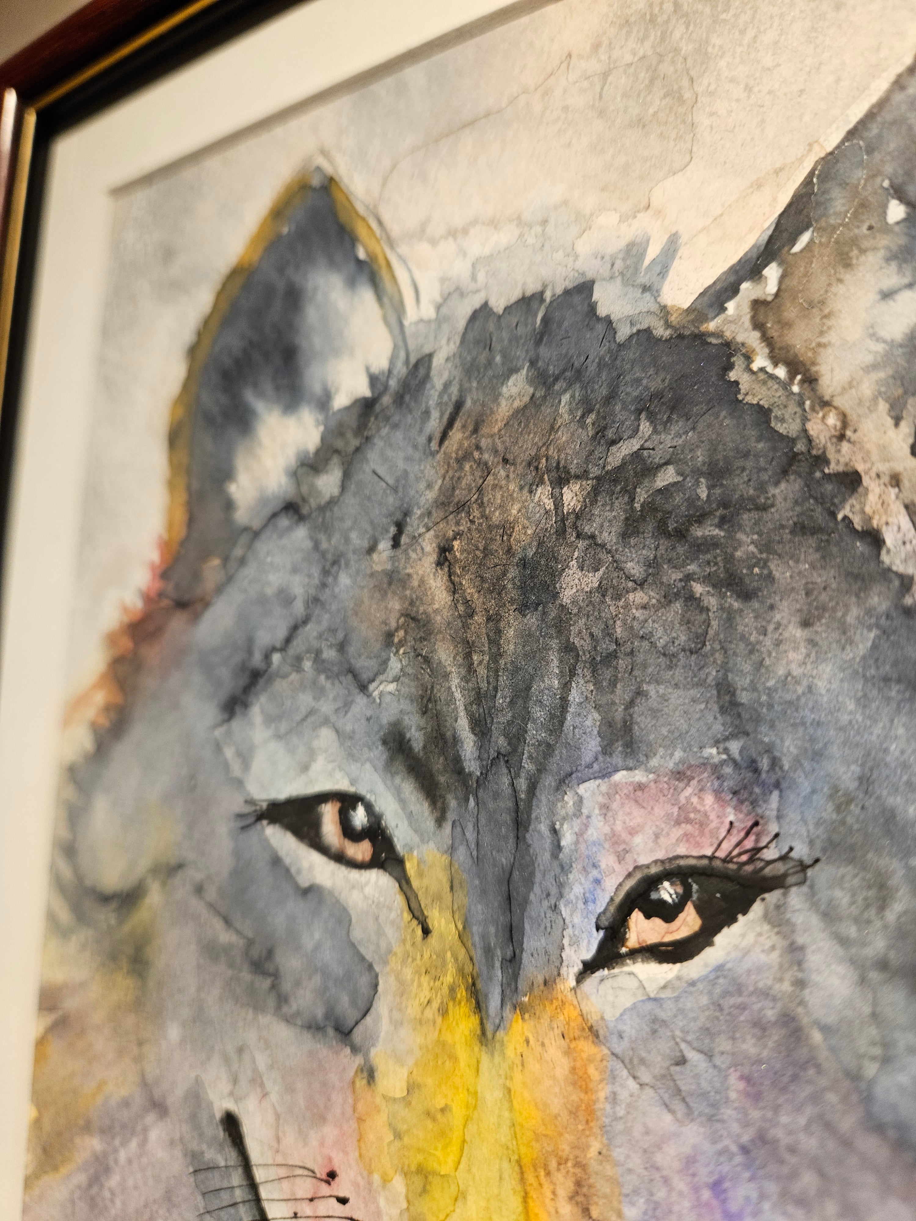 Ulv 9 - Medium Akvarell