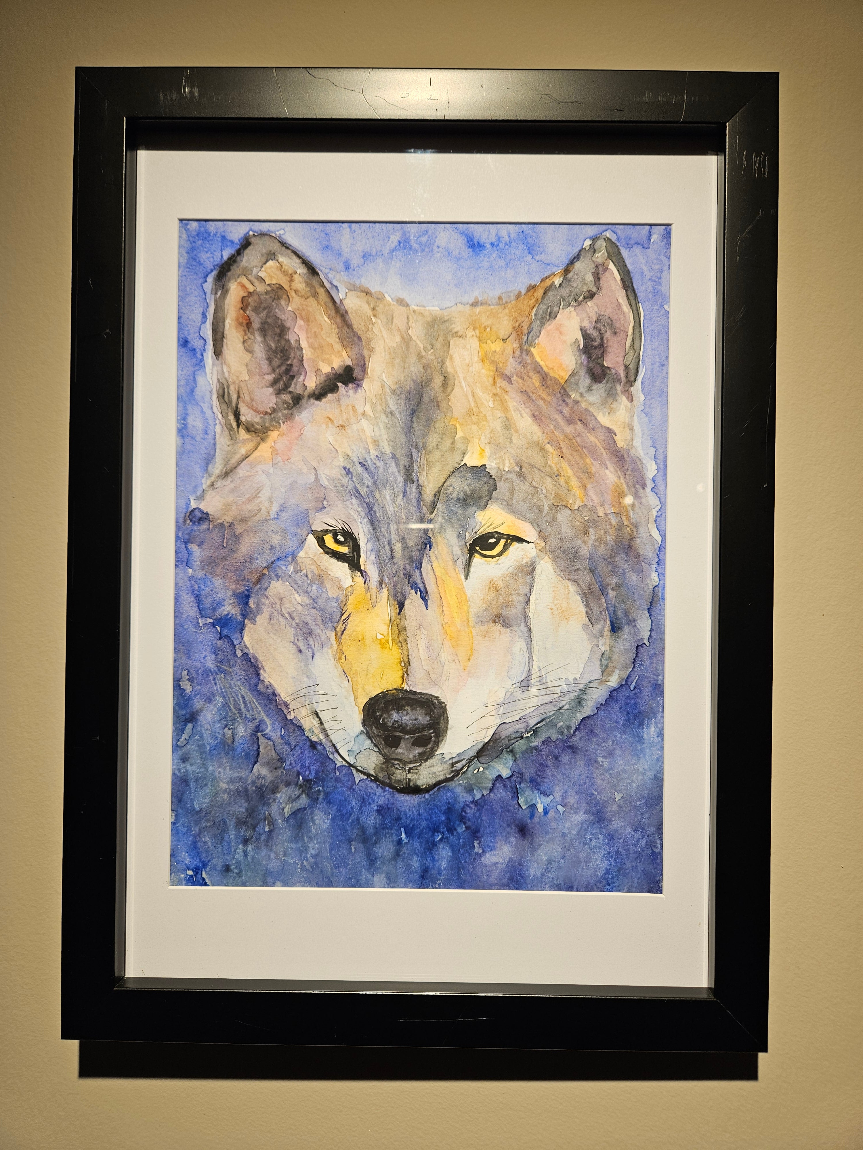 Ulv 4 - Medium Akvarell