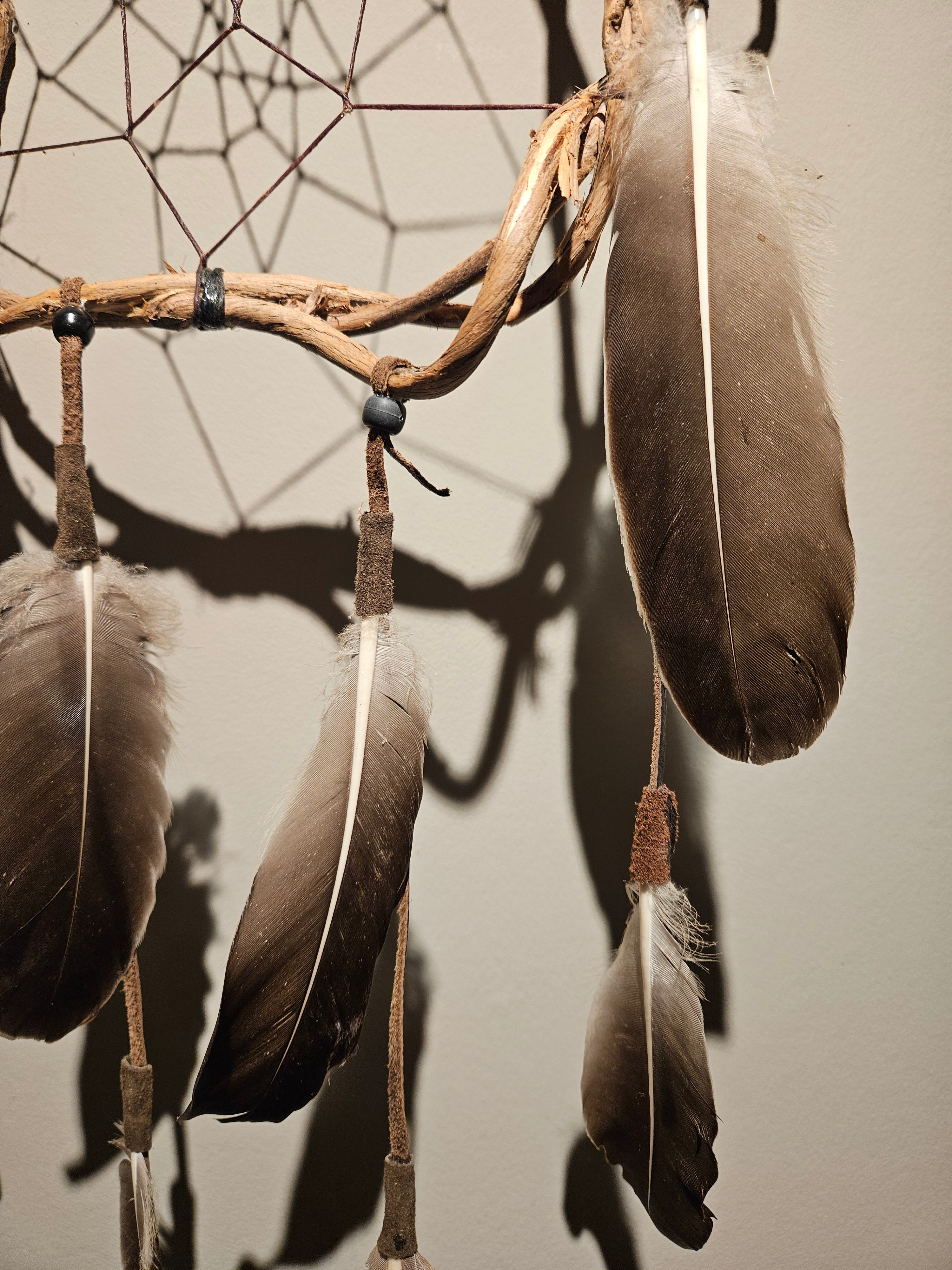 Drømmefanger Kaprifol, Gåsefjær og Ametyst