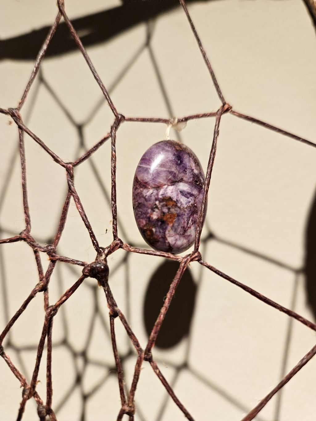 Drømmefanger Kaprifol, Gåsefjær og Ametyst