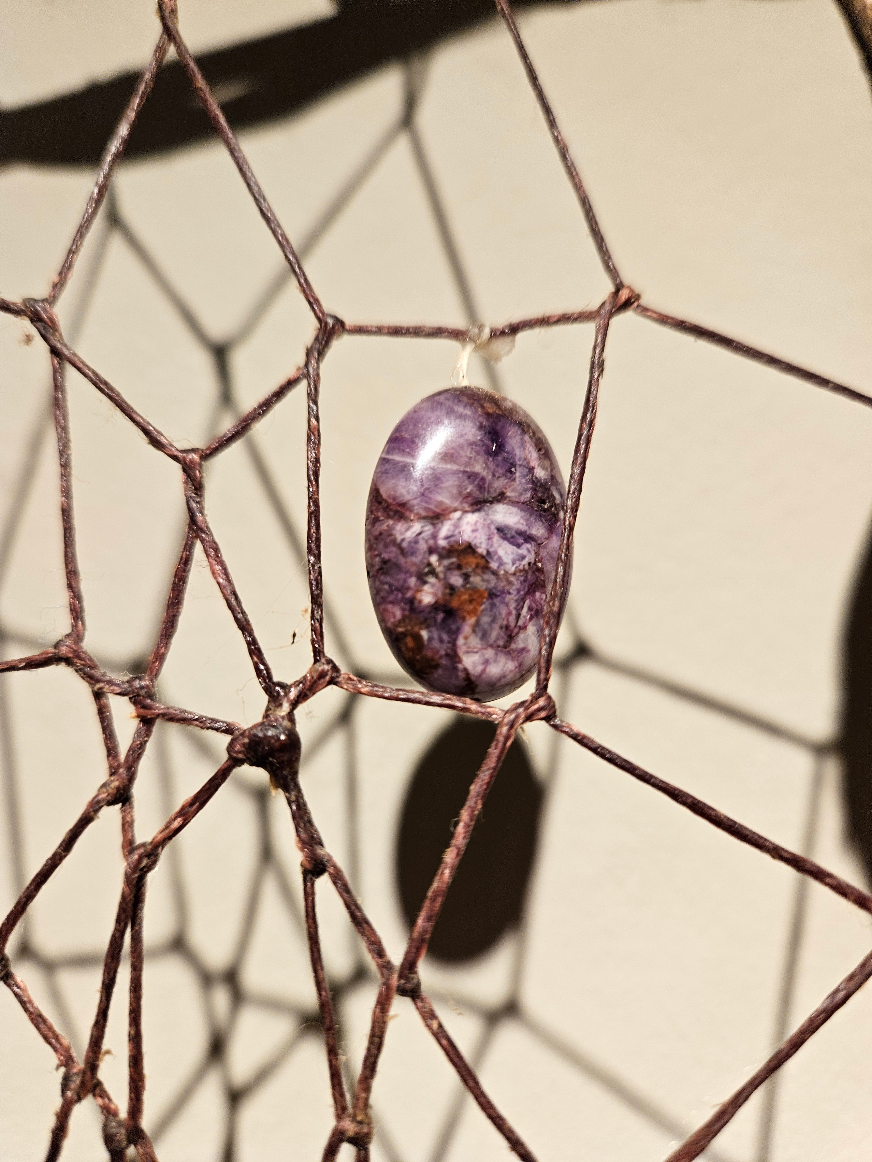 Drømmefanger Kaprifol, Gåsefjær og Ametyst