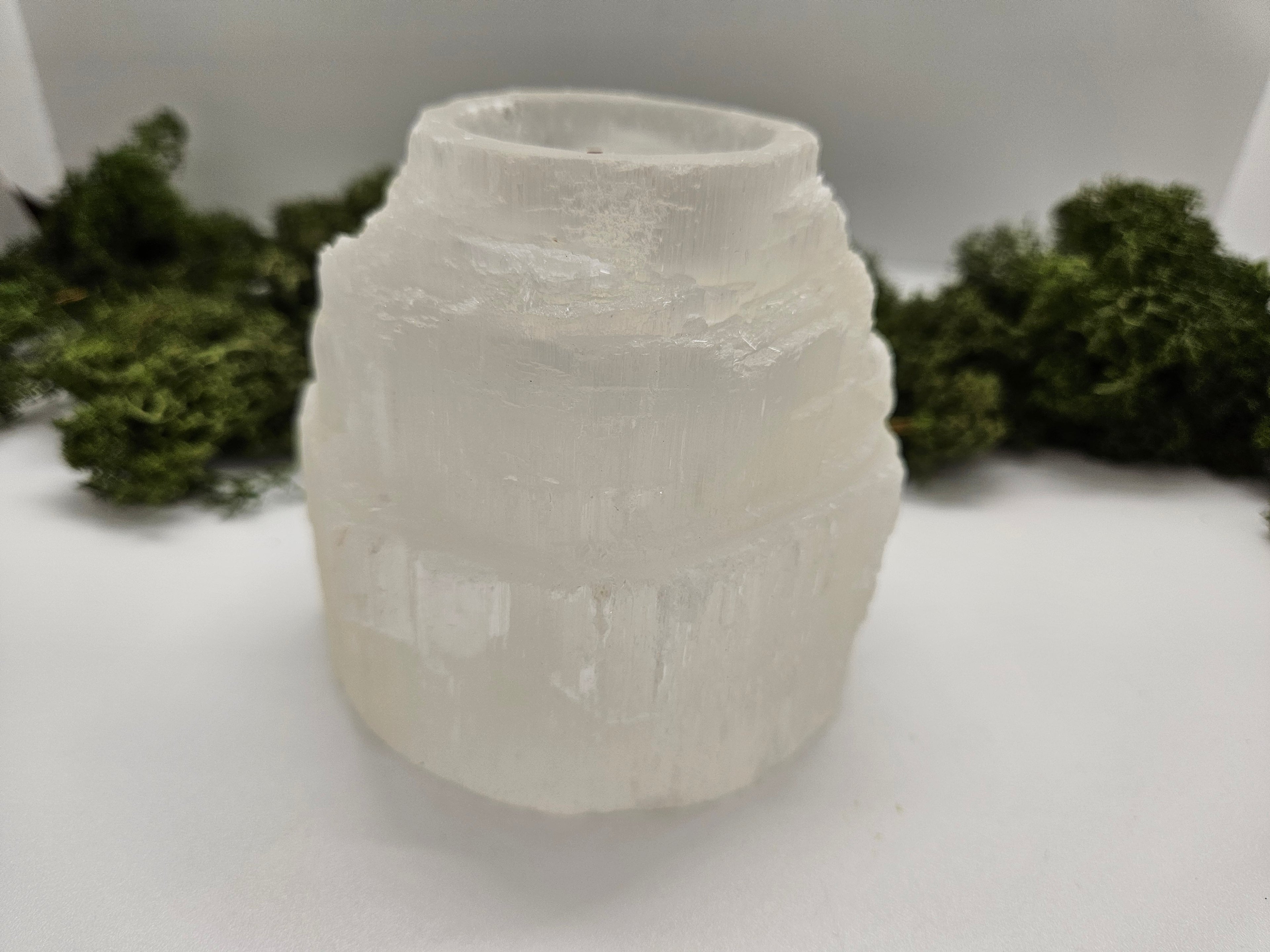 Selenitt Telysholder