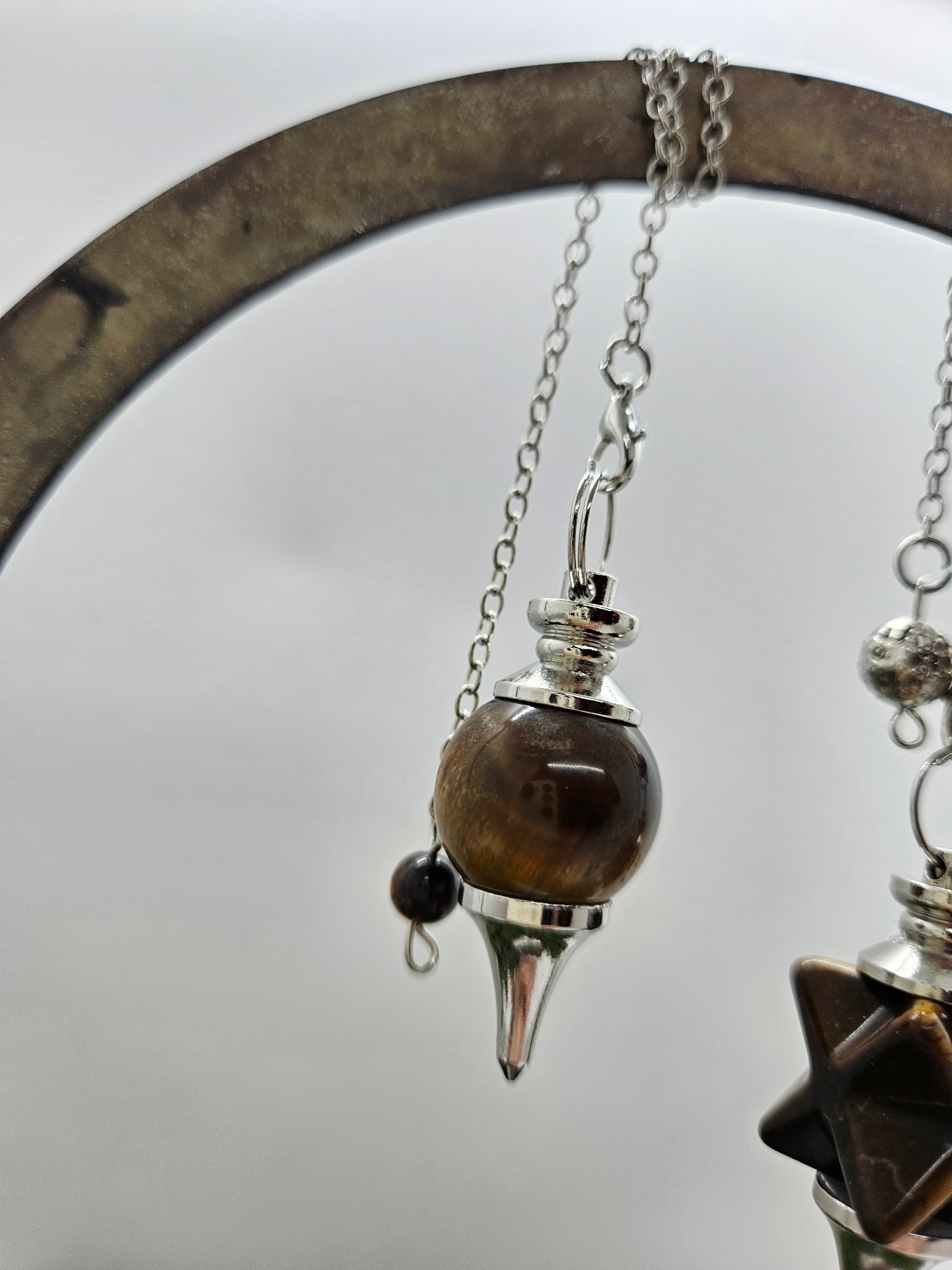 Tigerøye - Pendel Rund