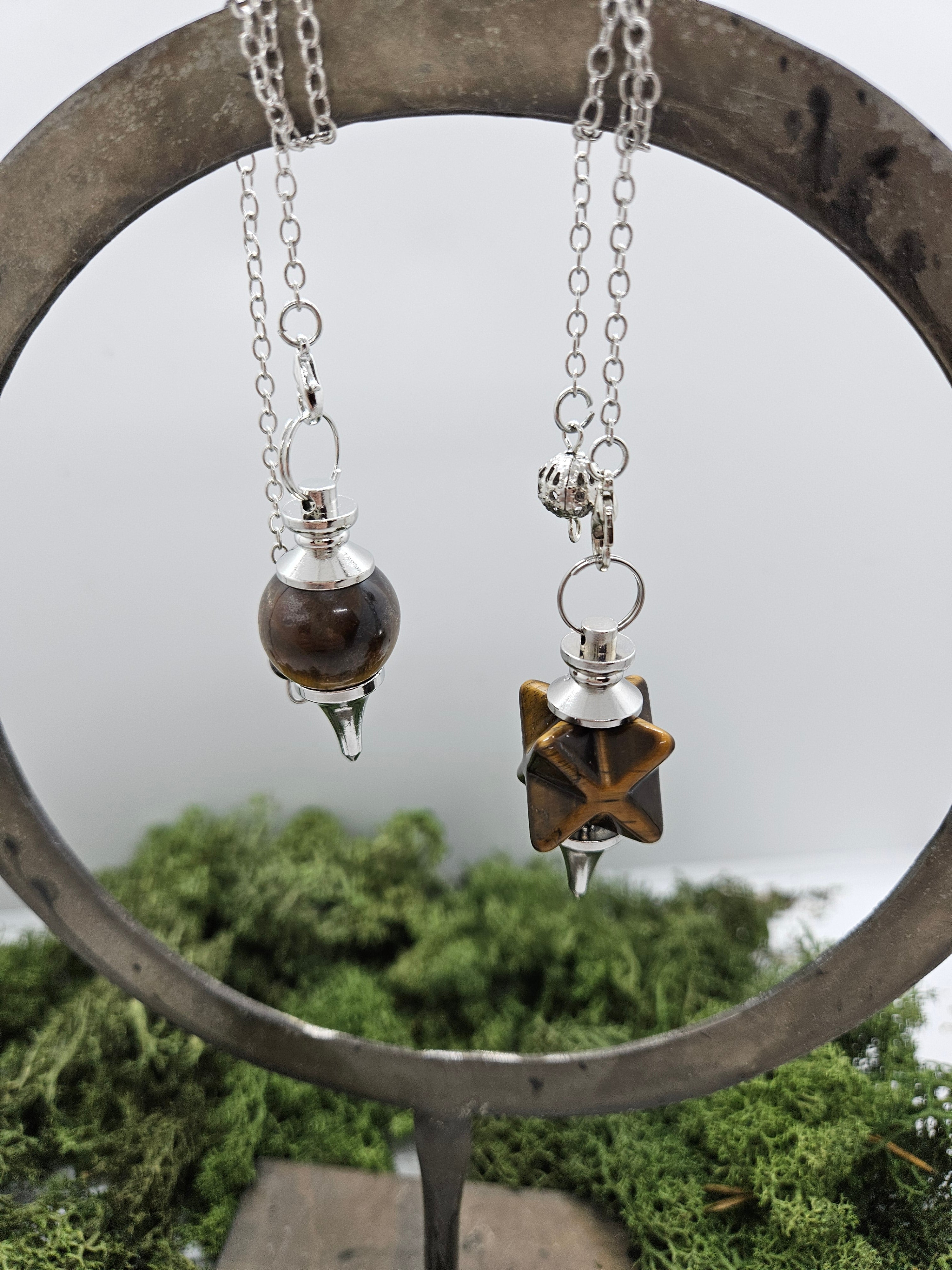 Tigerøye - Pendel Rund