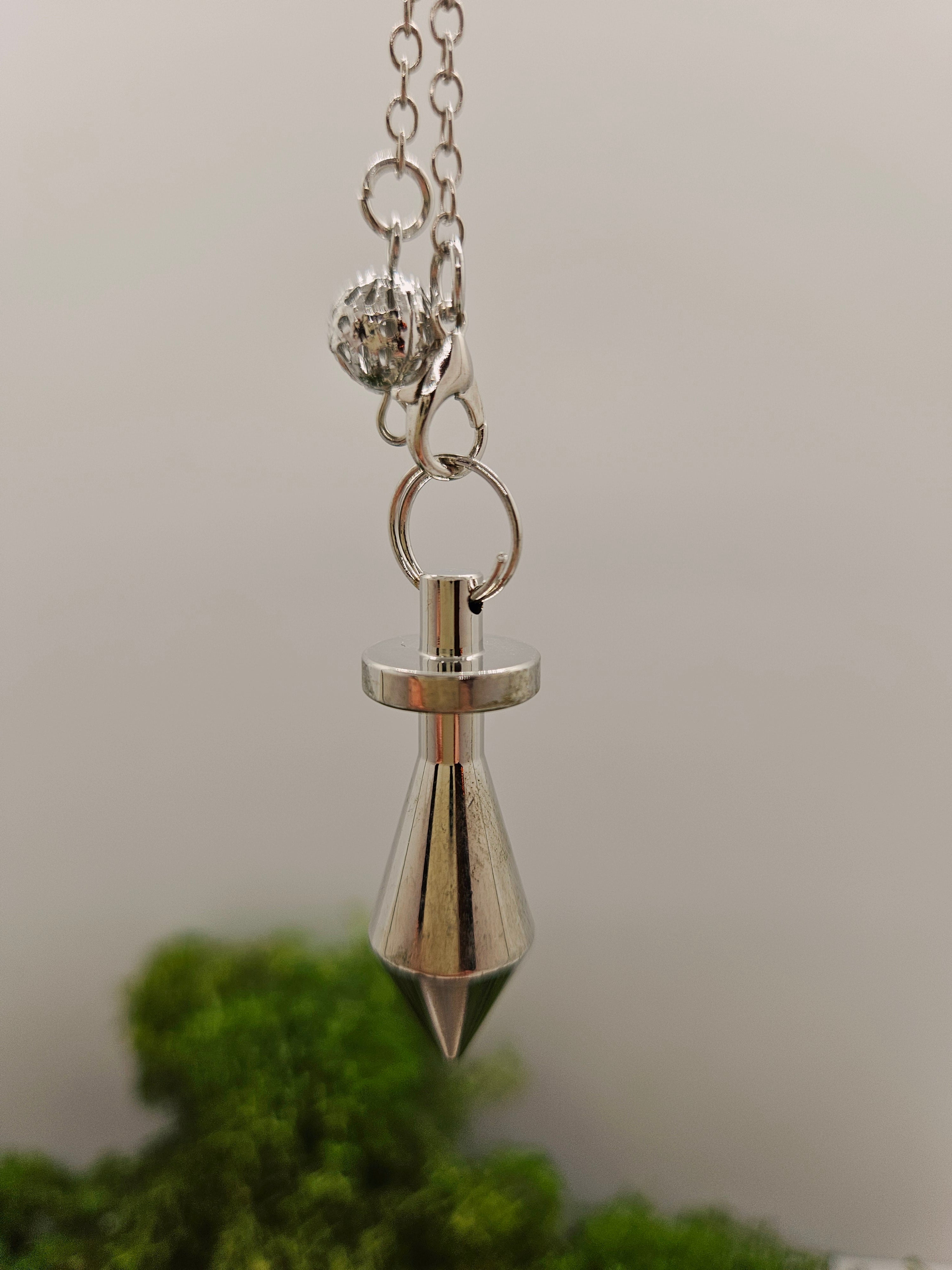 Metallpendel - Sølv