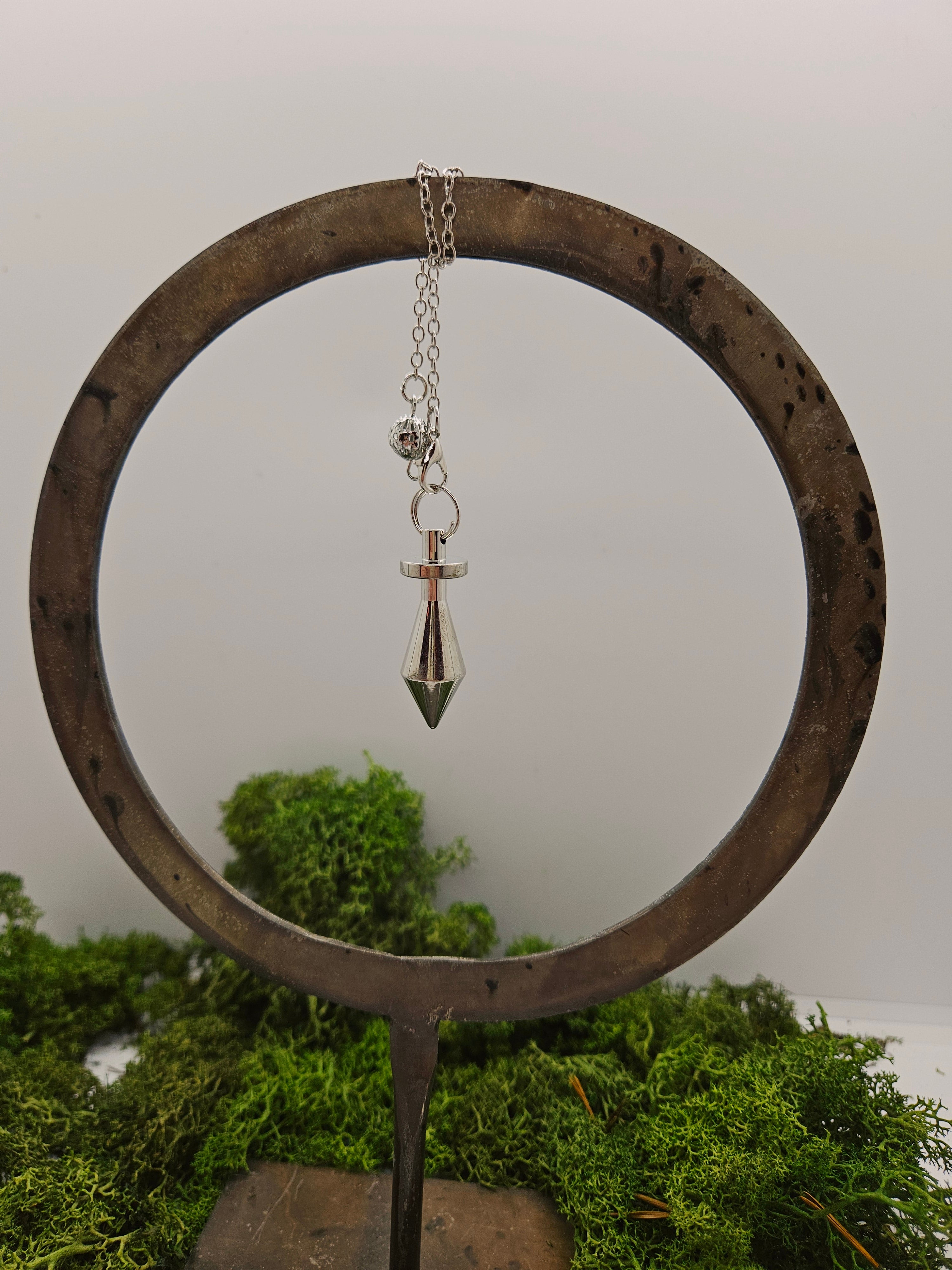 Metallpendel - Sølv