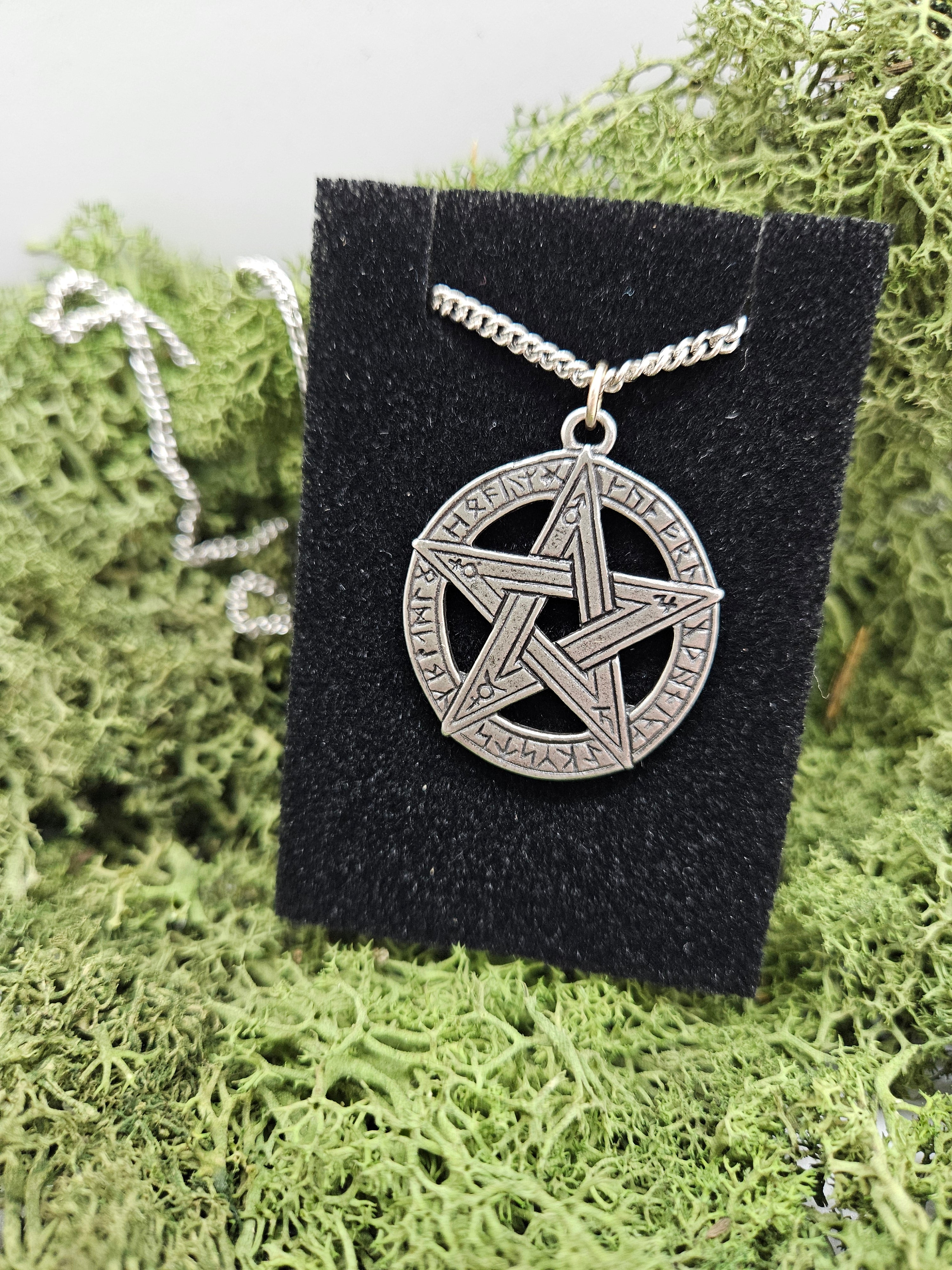 Runestjerne Pentagram - Anheng Celtic Sorcery