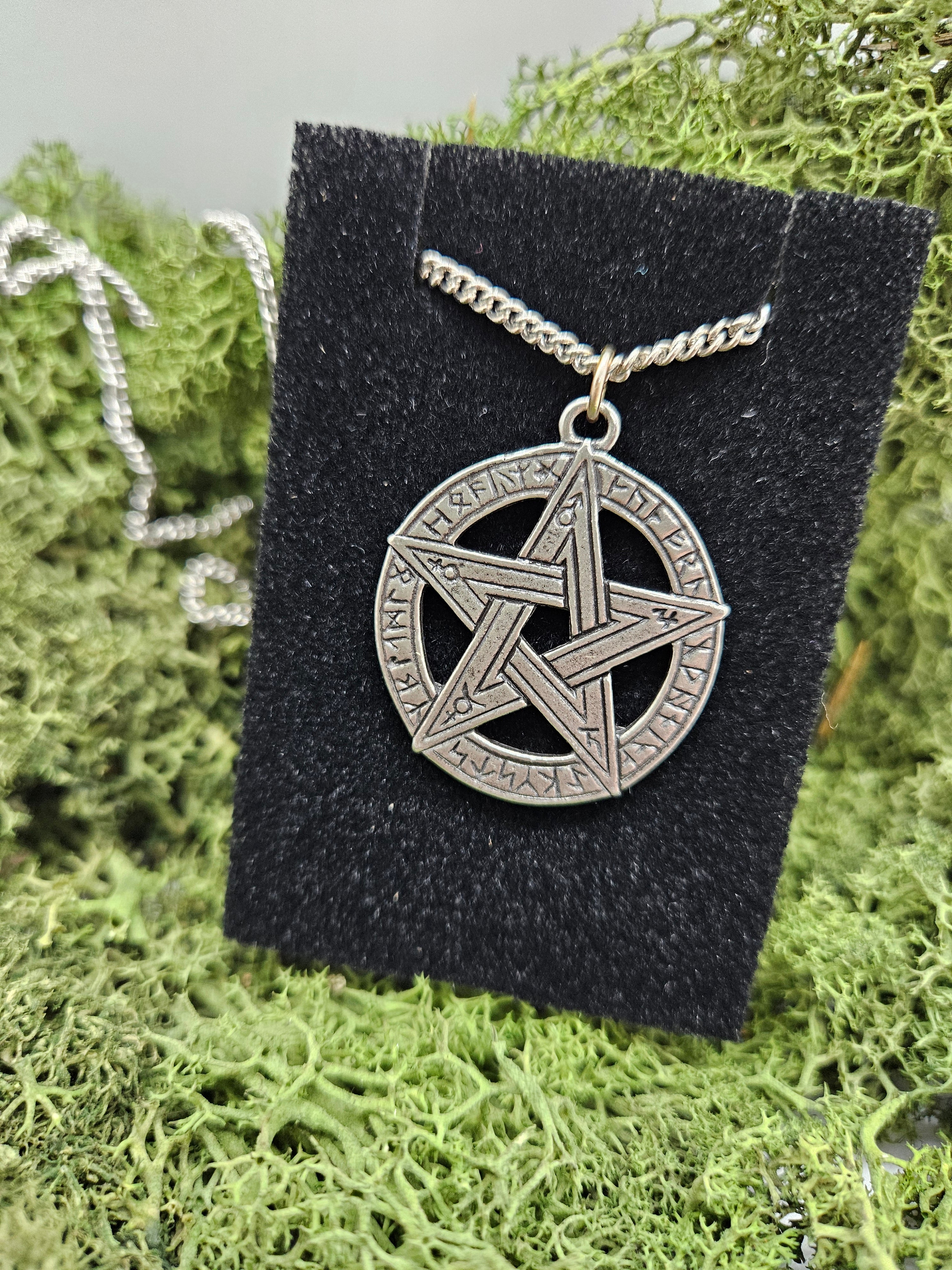 Runestjerne Pentagram - Anheng Celtic Sorcery
