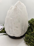 Lampe Saltkrystall Hvit