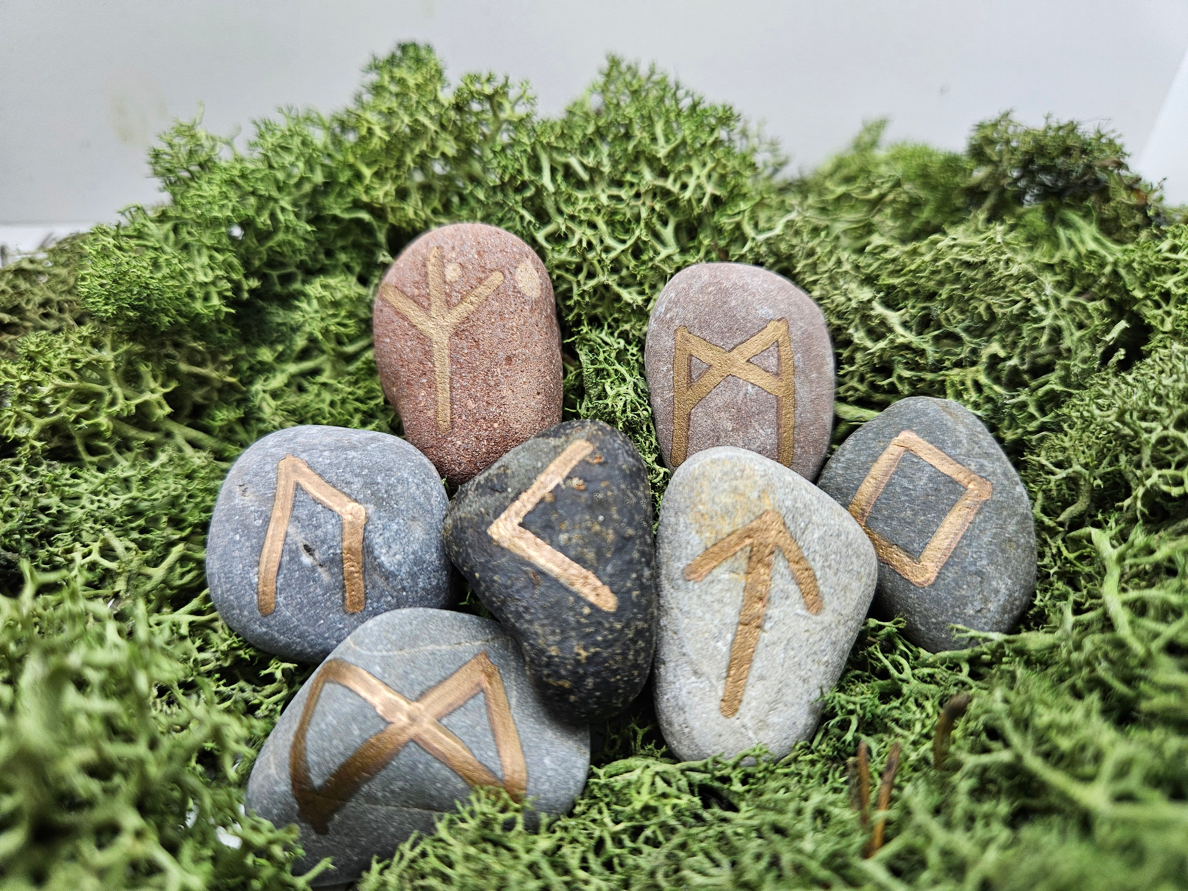 Runesett - Gull Medium