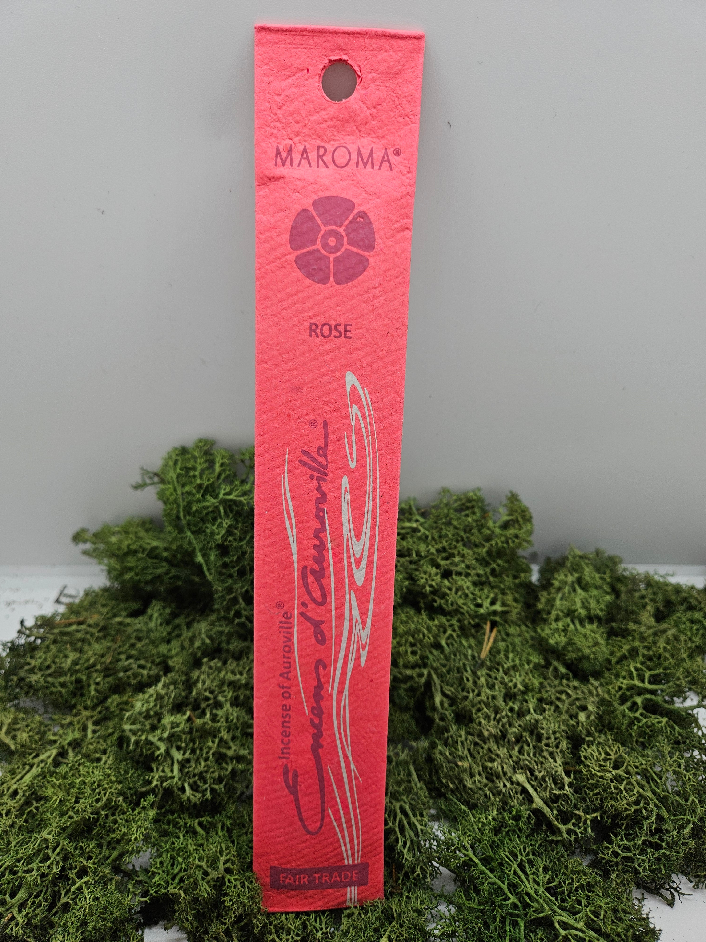 Rose - Røkelsespinner Maroma