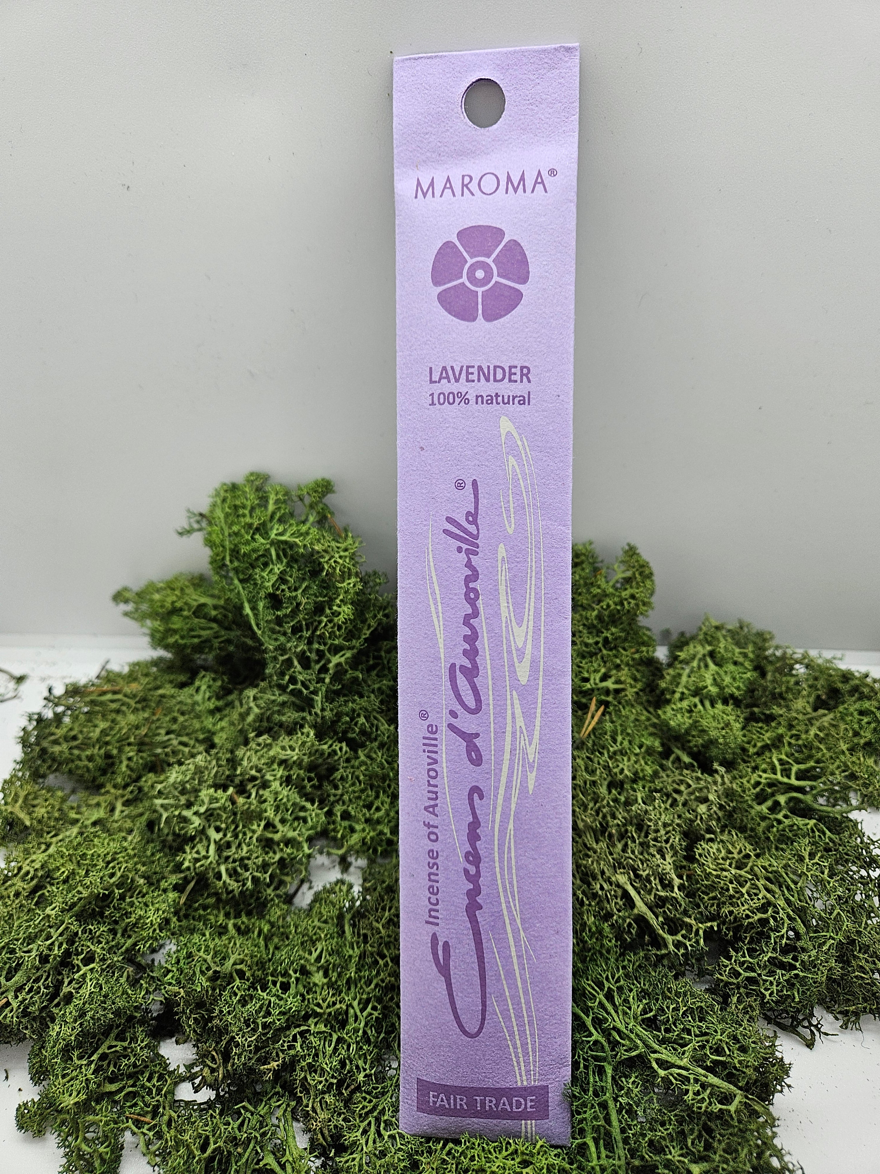 Lavendel - Røkelsespinner Maroma