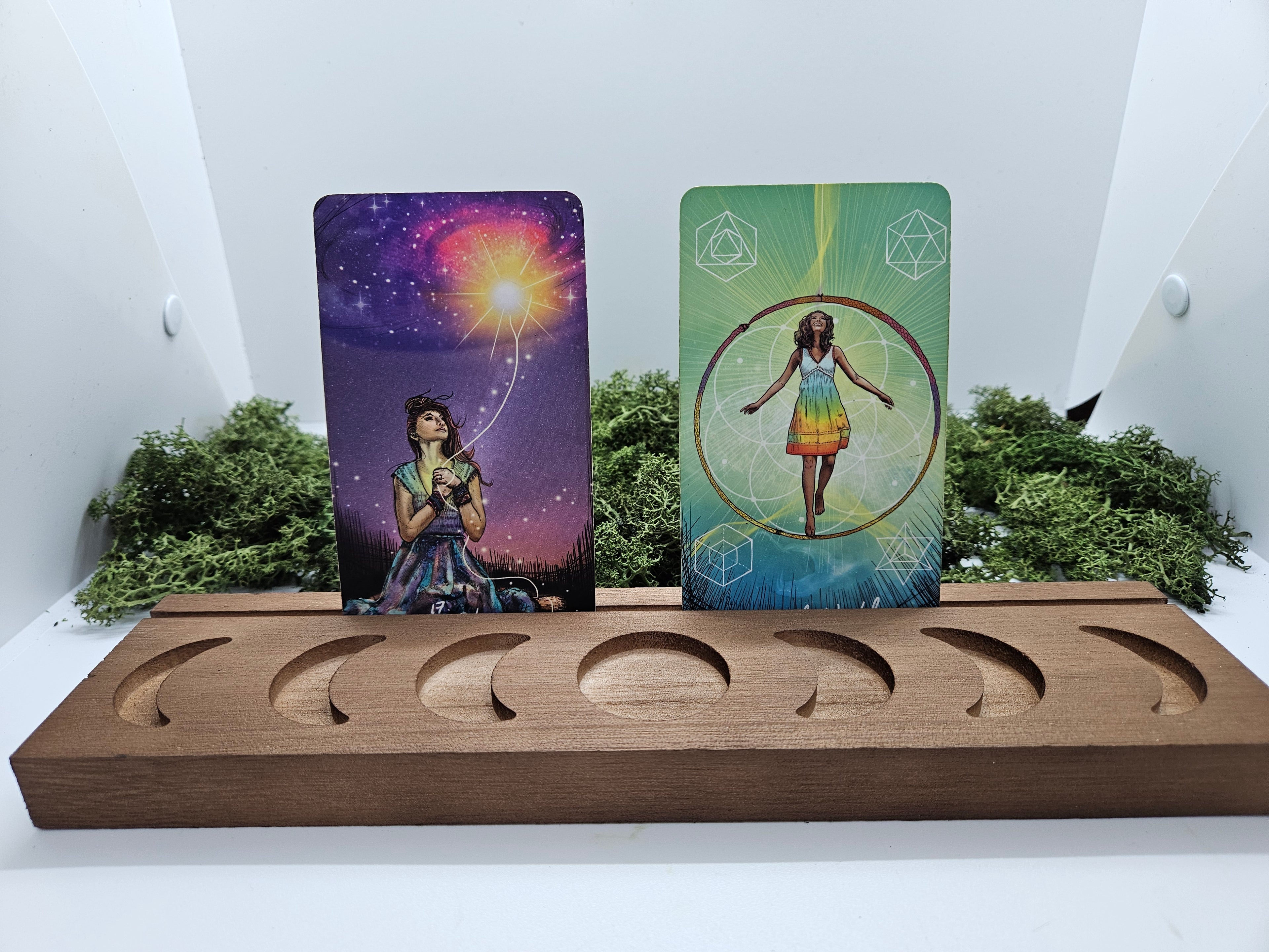 Kortholder Tarot- og orakelkort