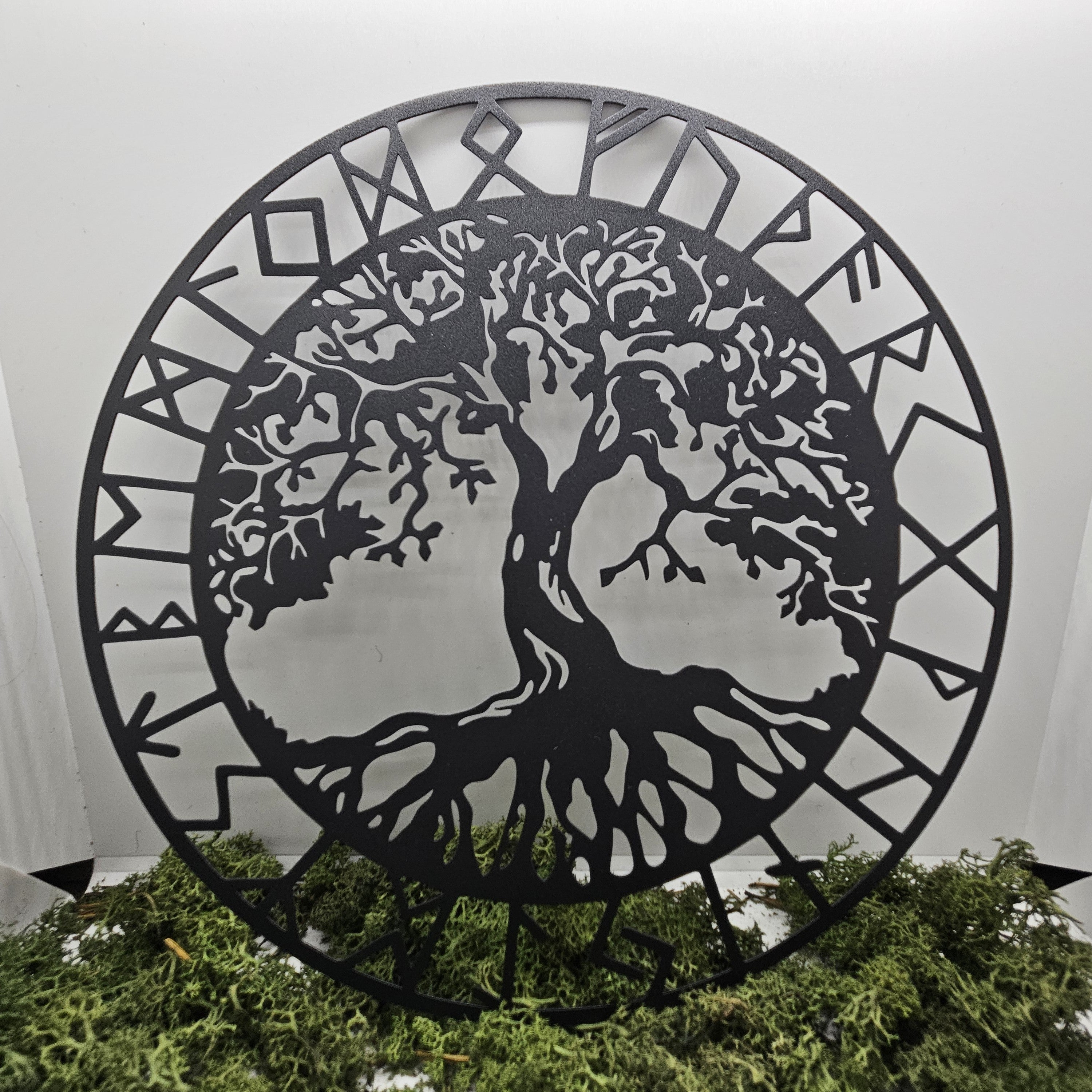 Livets tre og runer veggheng