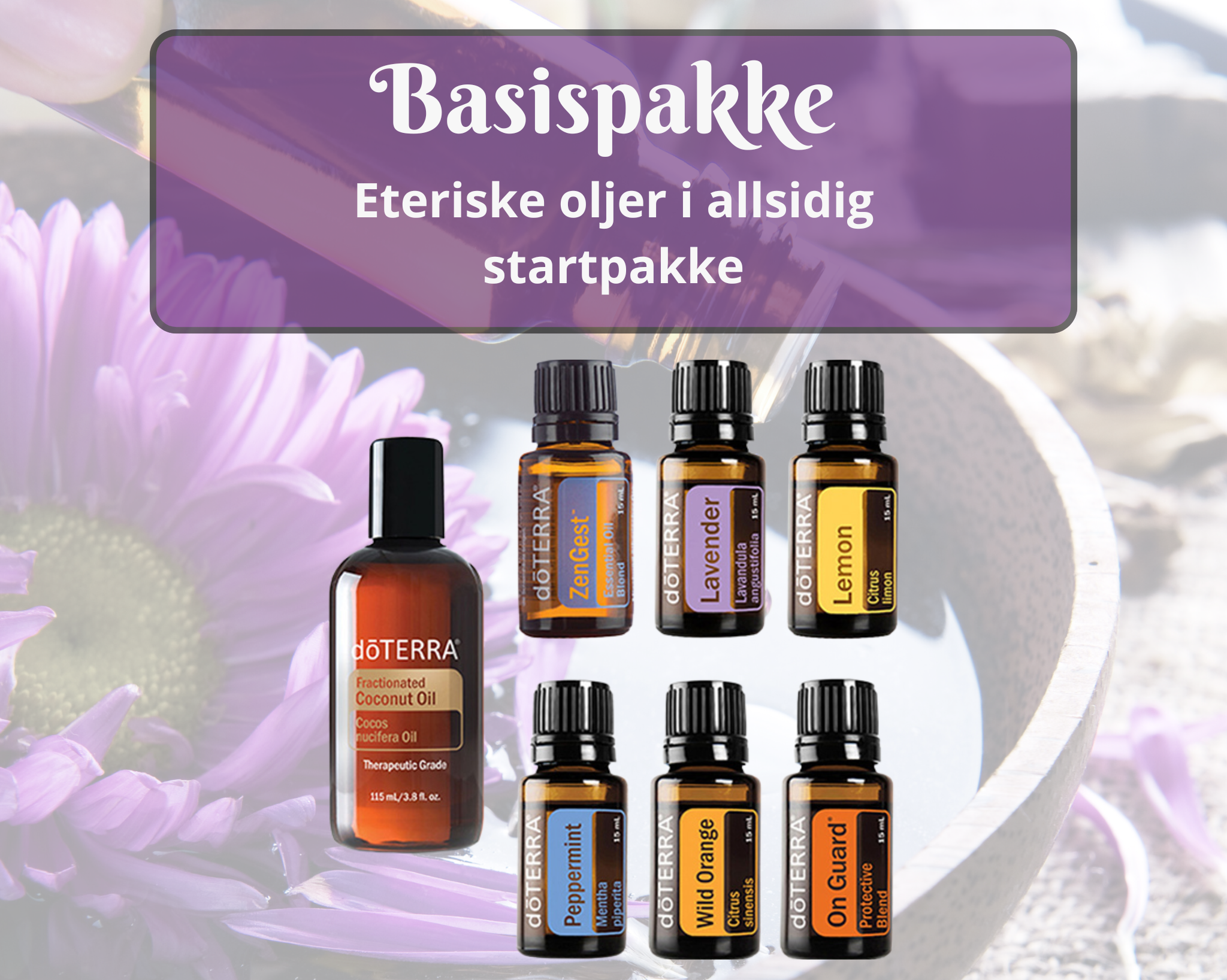 Basispakke - Eteriske oljer