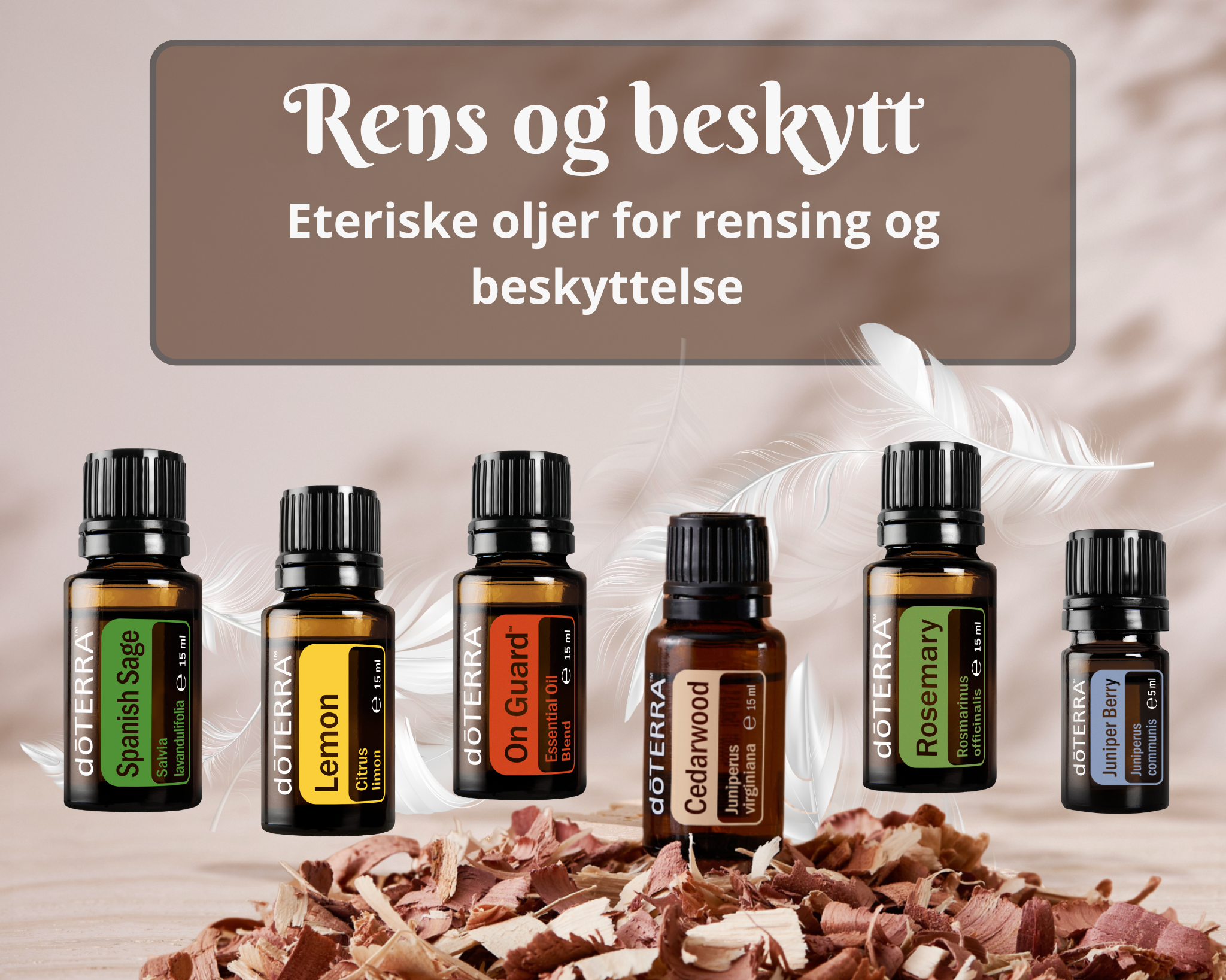 Rens og beskytt - Eteriske oljer