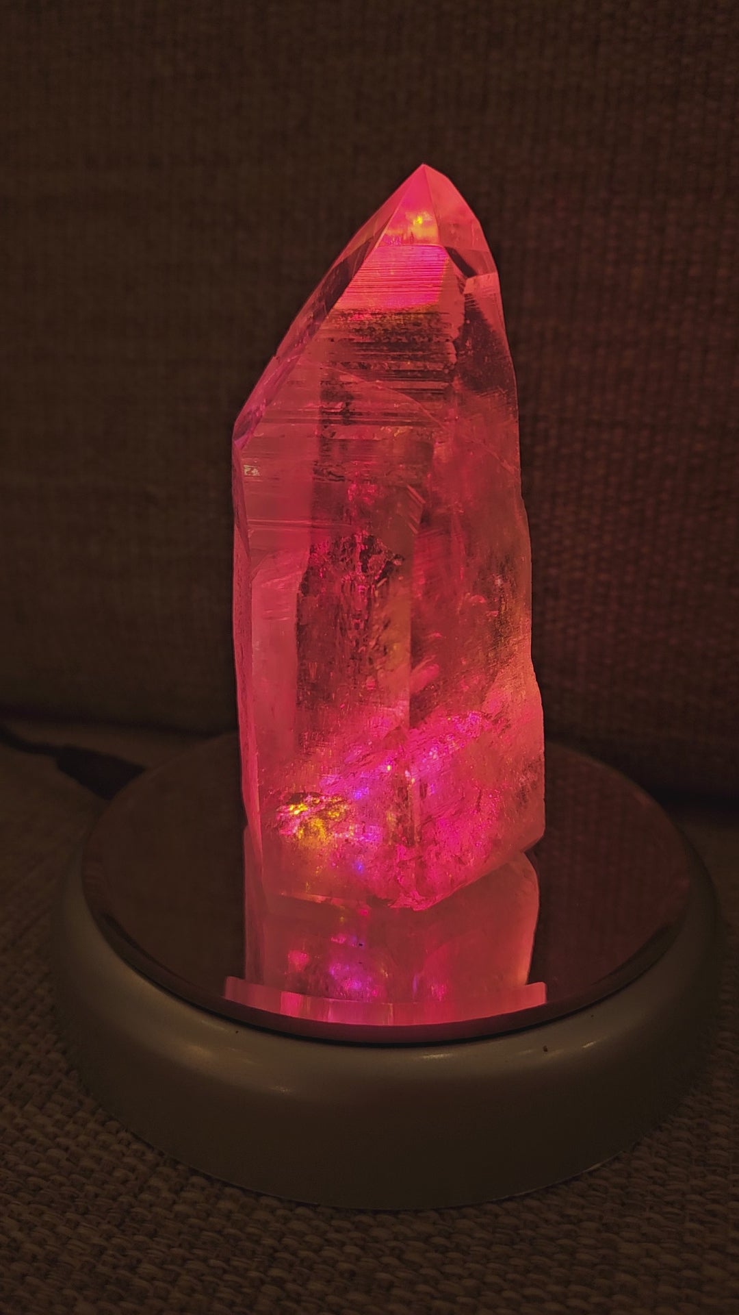 Lysplate for krystaller